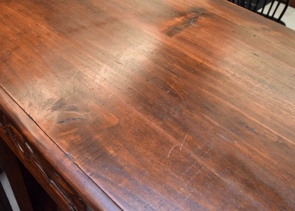 Antique French Provincial Fruitwood Buffet