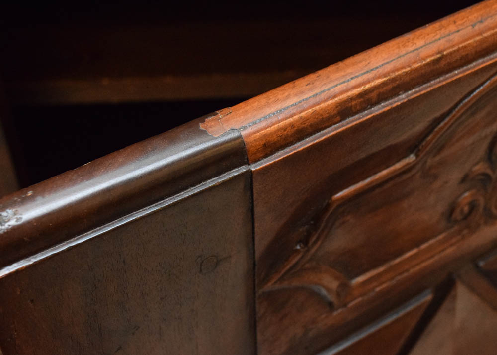 Antique French Provincial Fruitwood Buffet