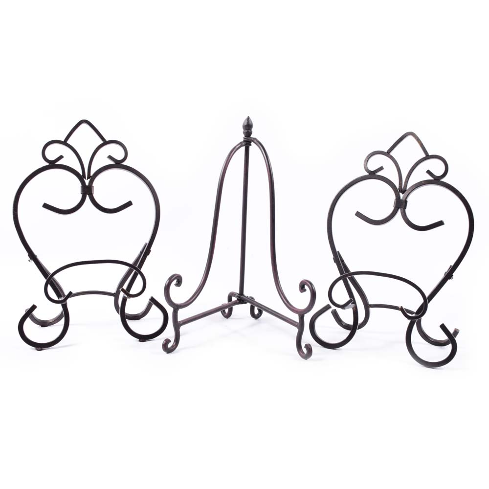 Decorative Iron Tabletop Display Stands