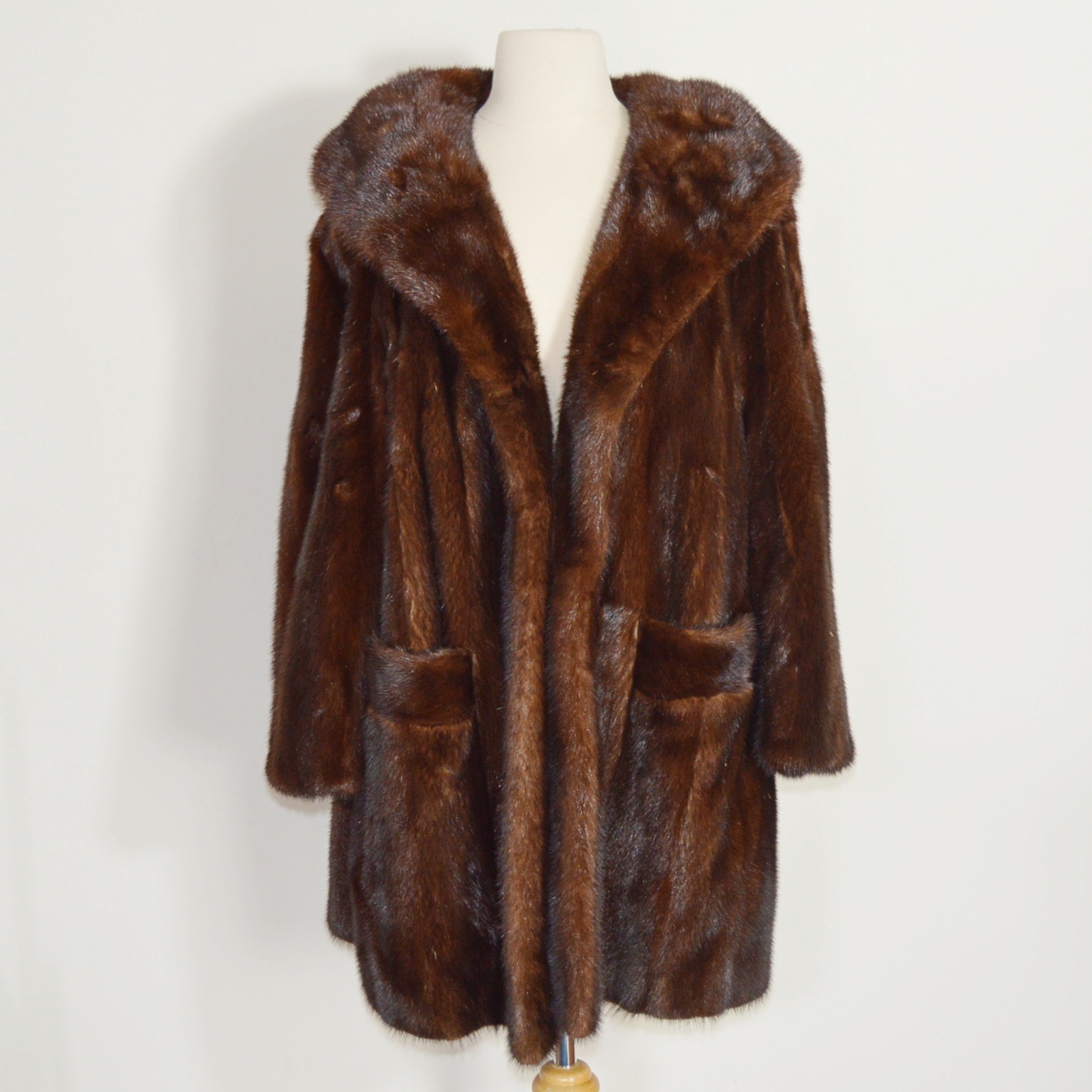 Vintage Circa 1960s Mink Fur Coat