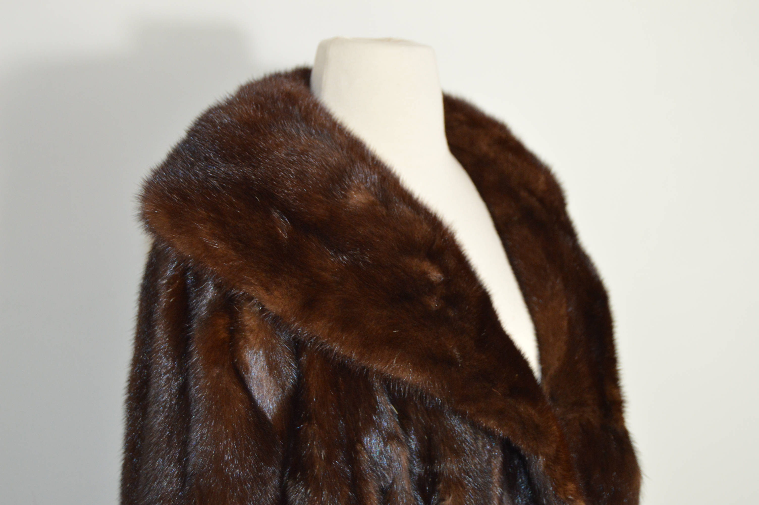 Vintage Circa 1960s Mink Fur Coat