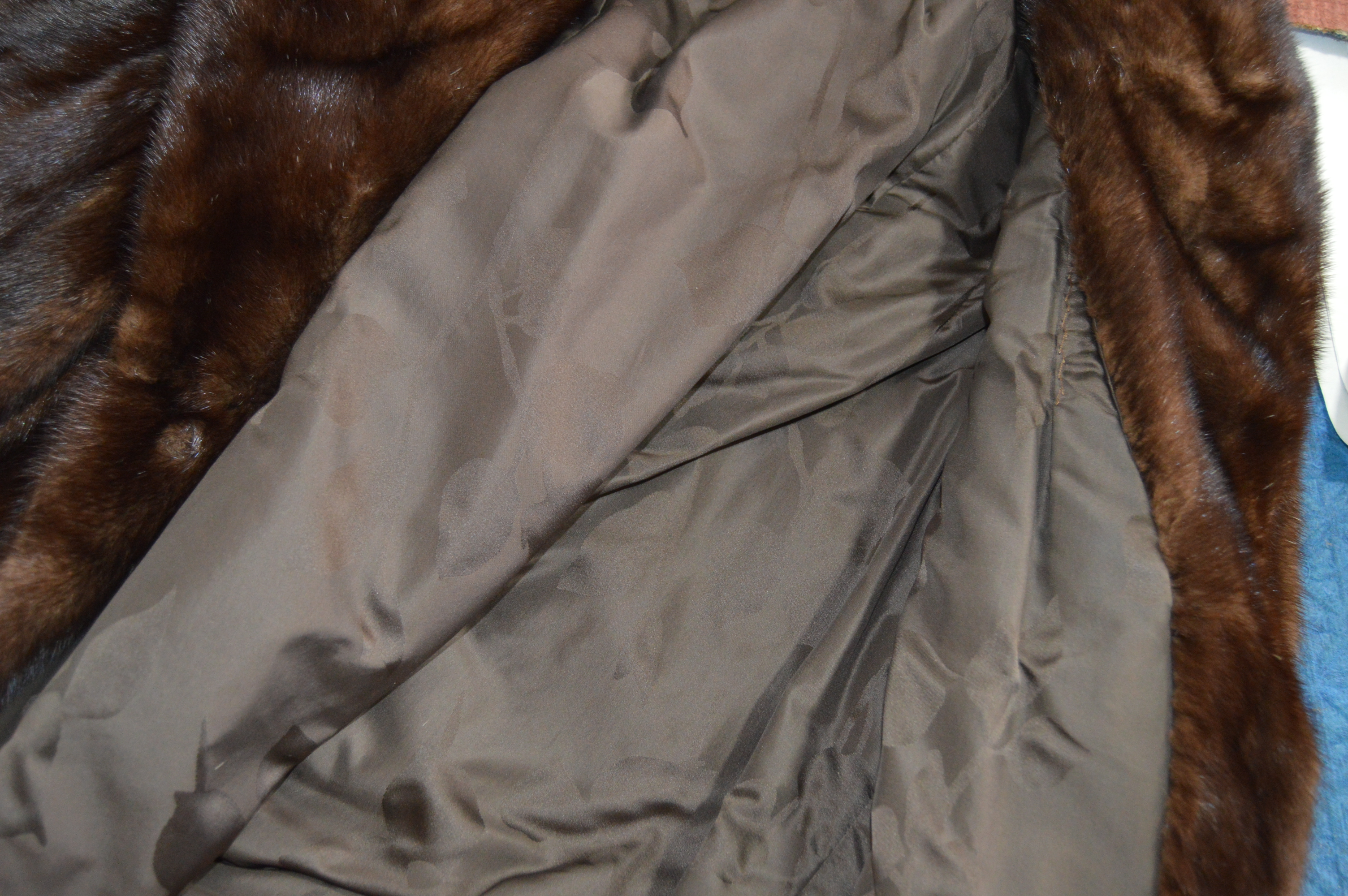 Vintage Circa 1960s Mink Fur Coat