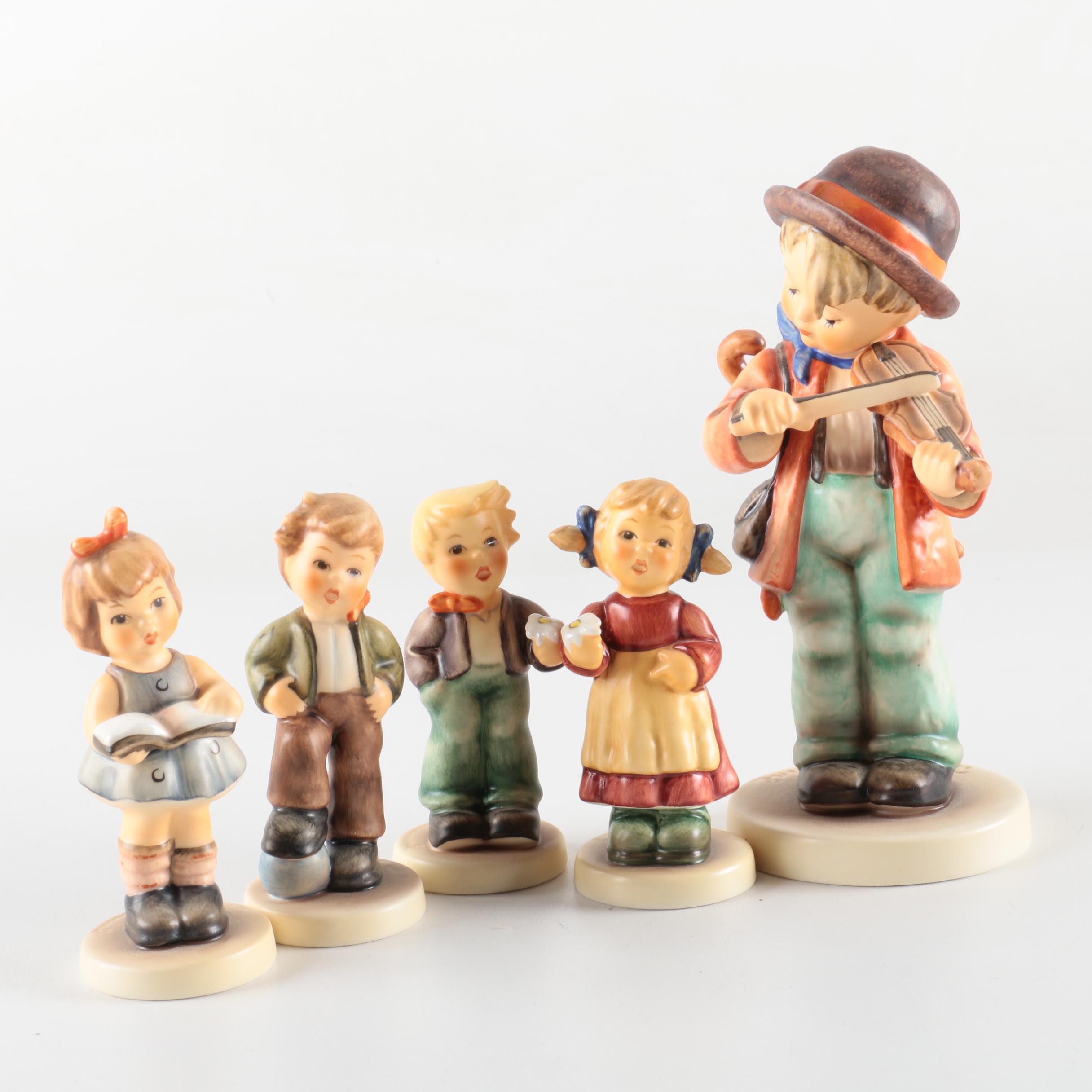 Hummel "Little Fiddler", "Once Upon a Time", and More Figurines