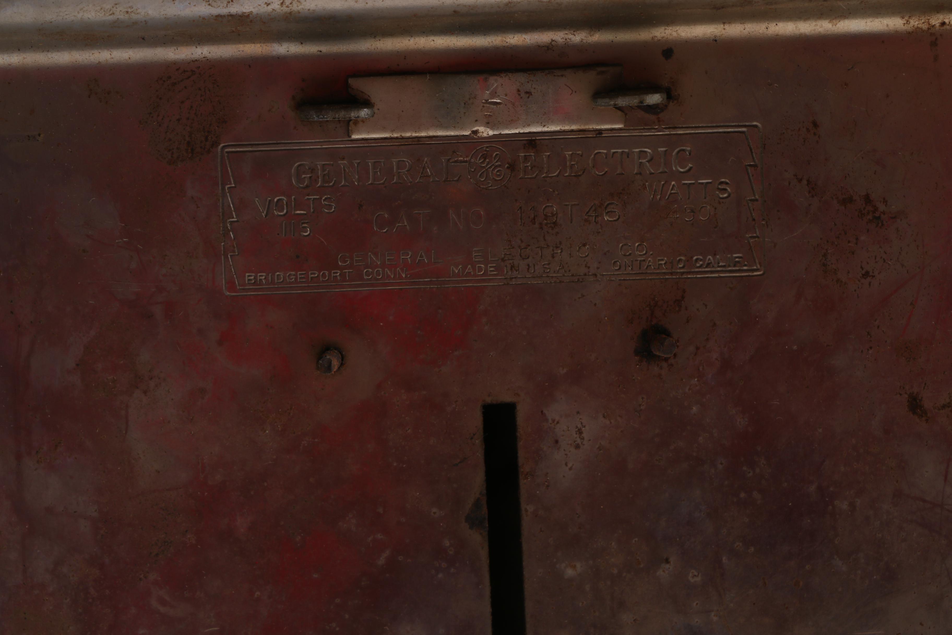 Vintage General Electric Toaster