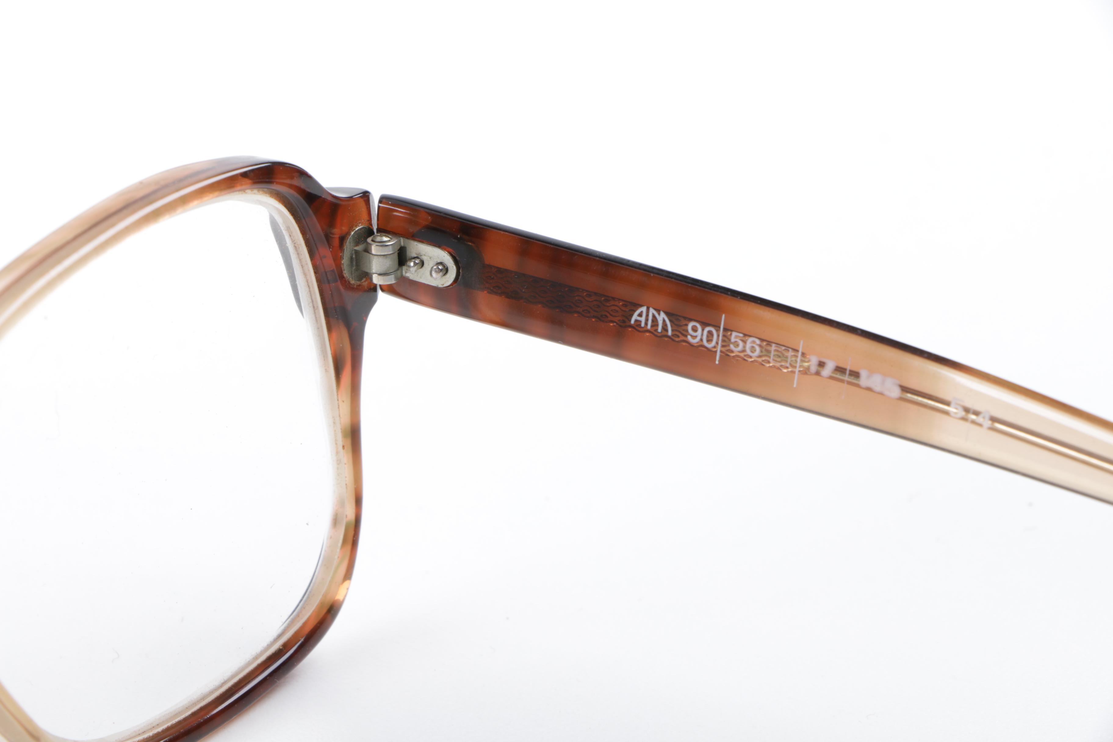 Vintage Prescription Eyeglasses Including Benetton, Titmus, and Ellen Tracy