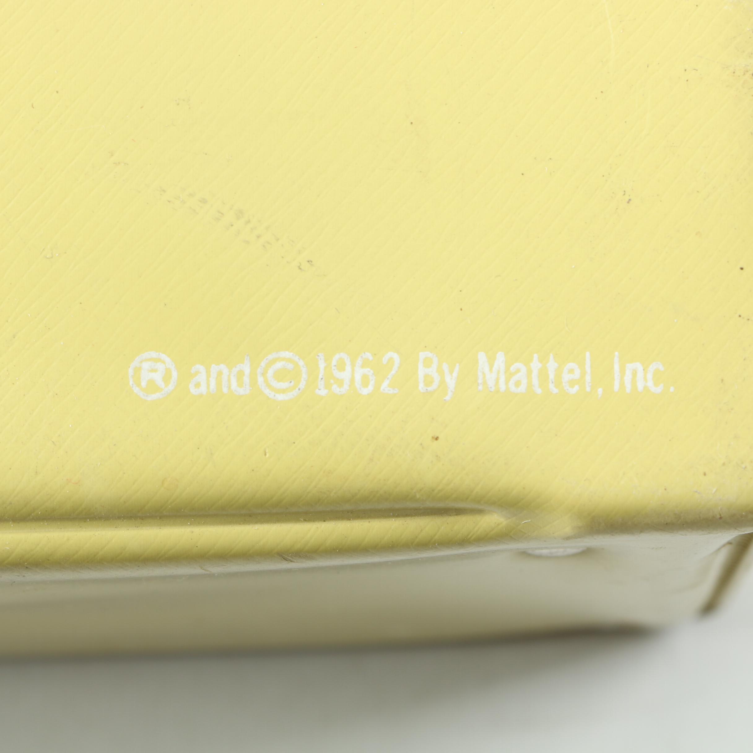 1960s Mattel "Ken" Doll with Ponytail Carrying Case