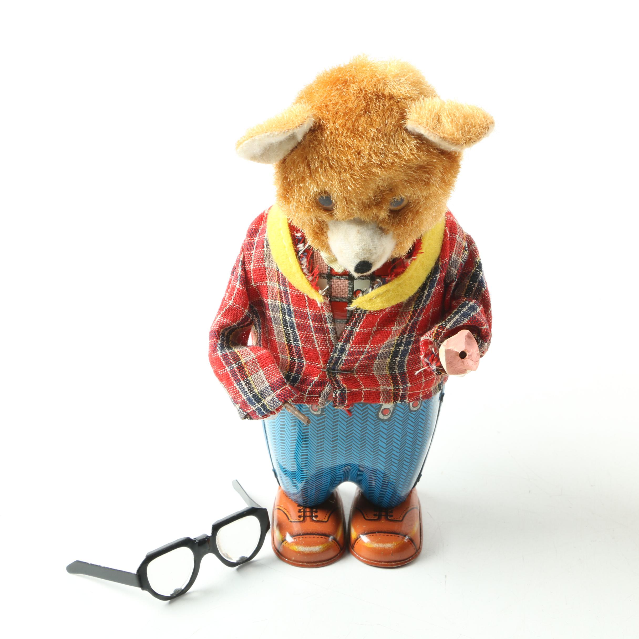 Mechanical Bear Toys Including "Hungry Wind-Up Cub"