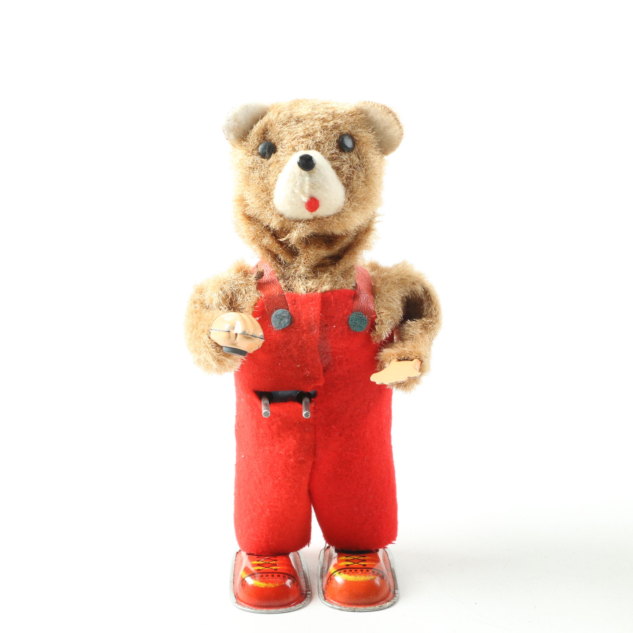 Mechanical Bear Toys Including "Hungry Wind-Up Cub"