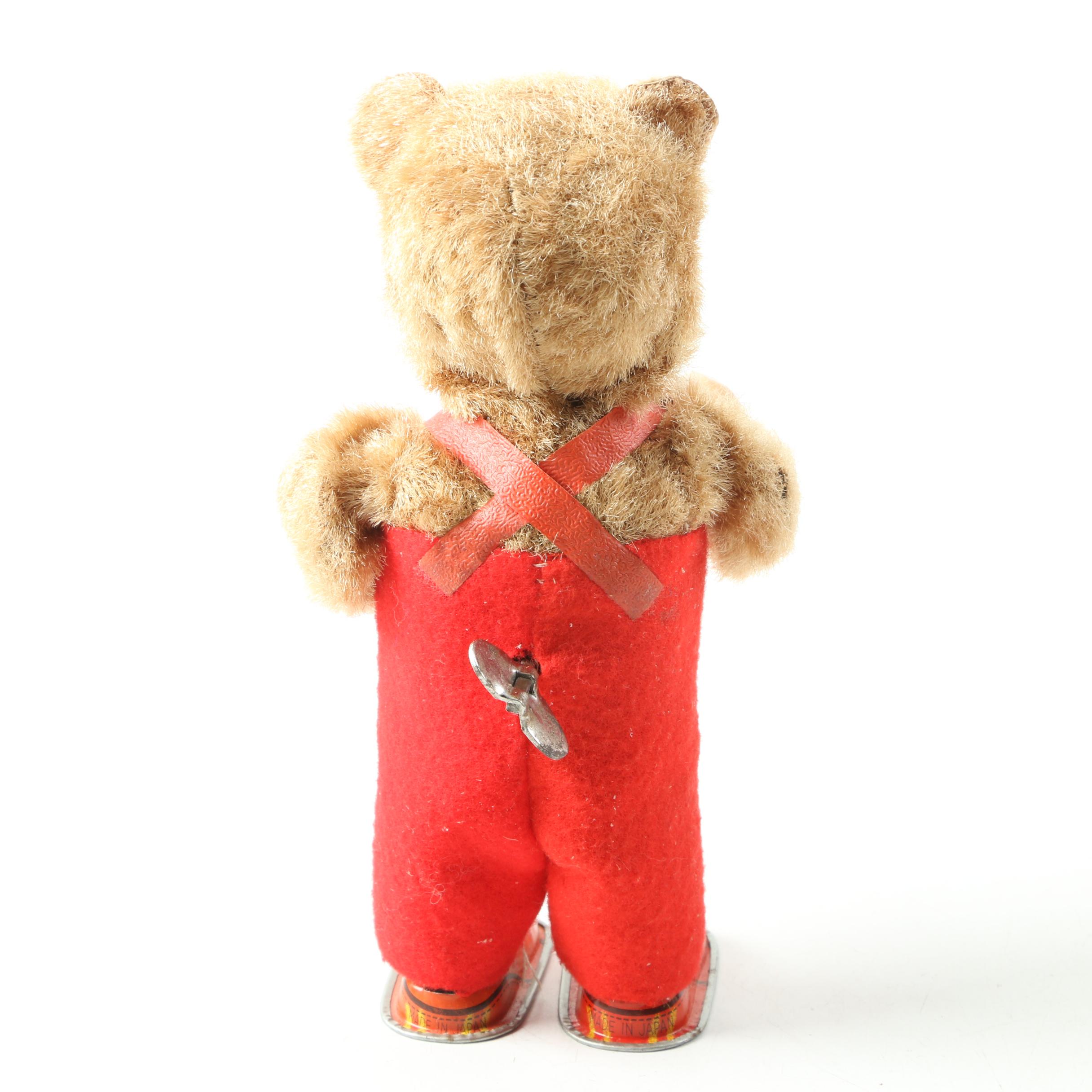 Mechanical Bear Toys Including "Hungry Wind-Up Cub"