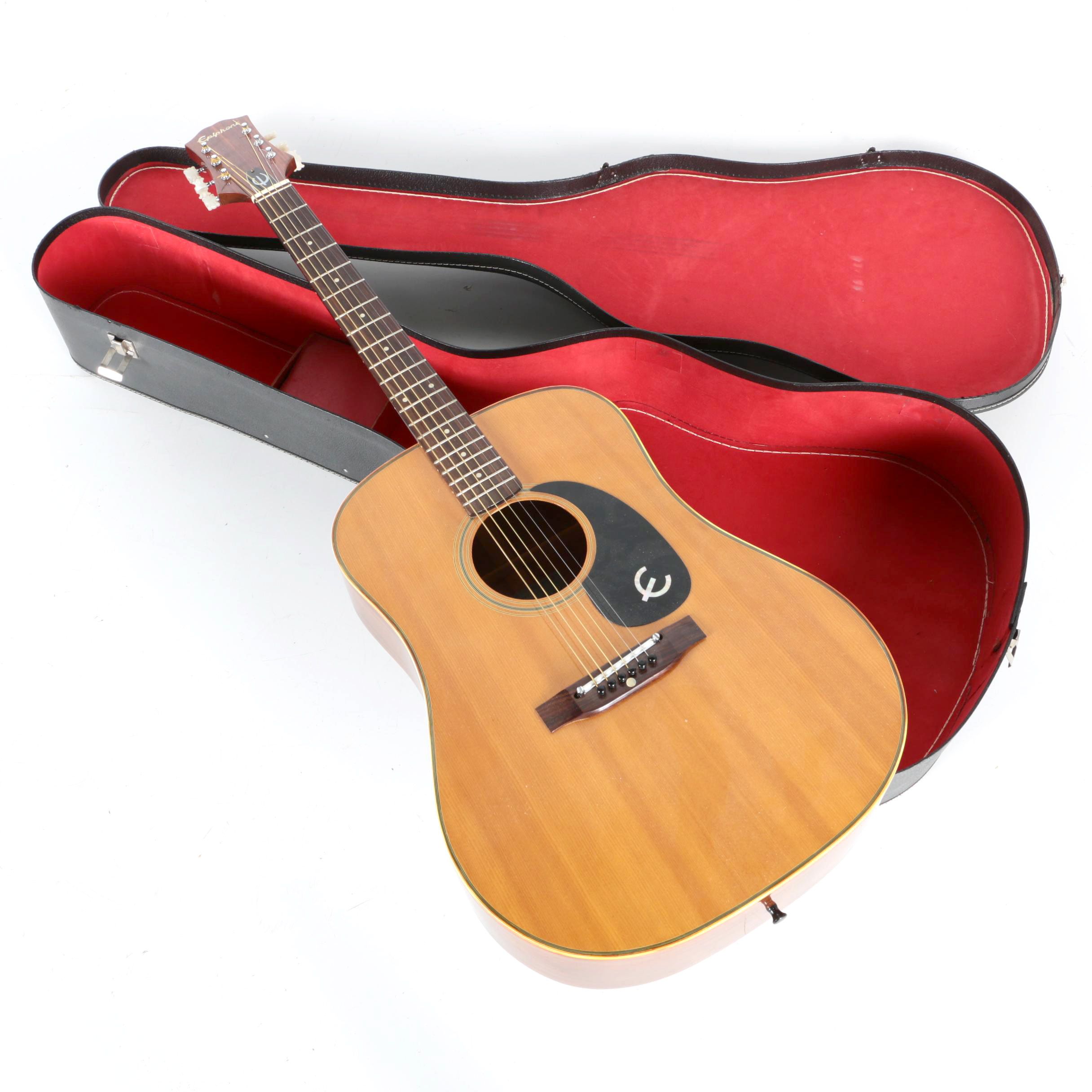 Vintage Epiphone FT-147 Dreadnought Acoustic Guitar