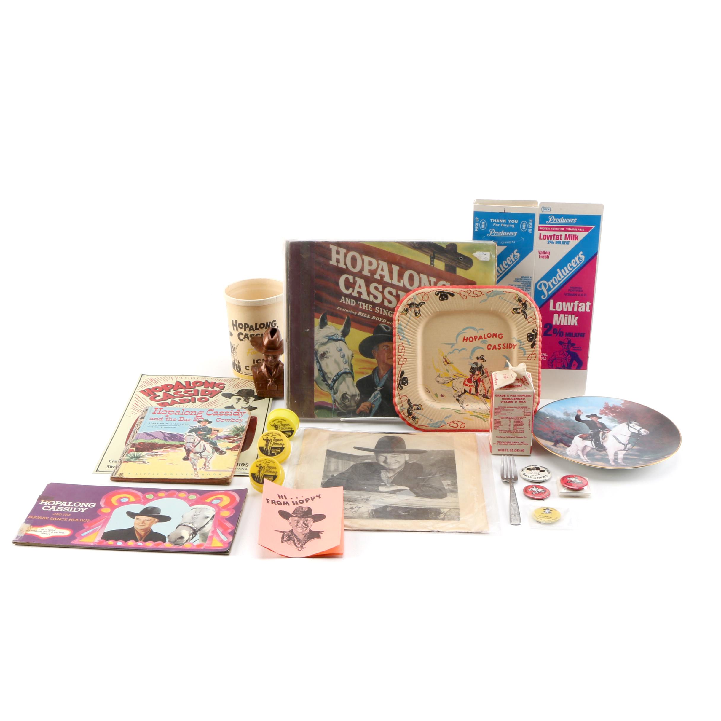 Hopalong Cassidy Children's Books, Photographs, Records and Other Memorabilia
