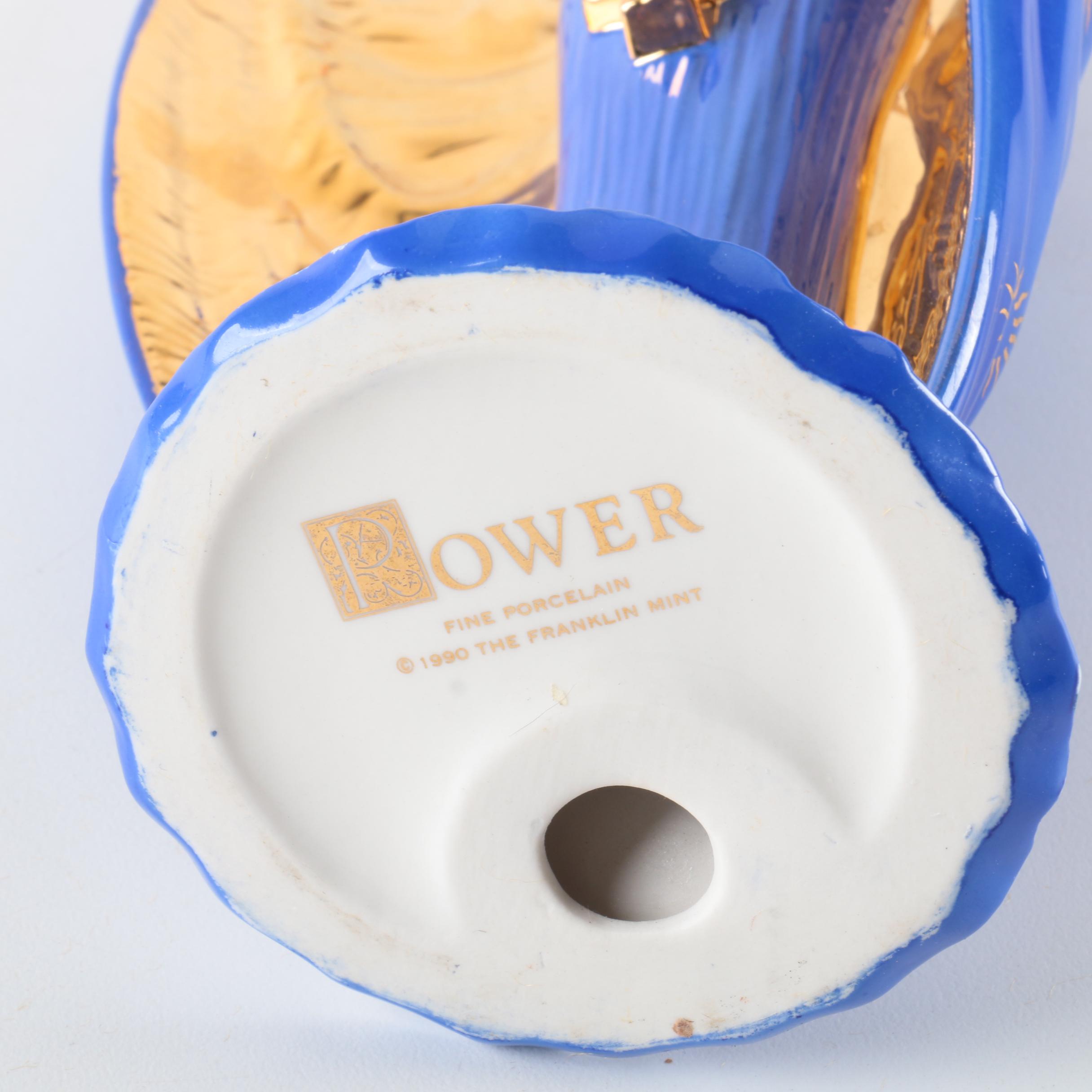 Power Franklin Mint Egyptian Goddess Porcelain Figurine