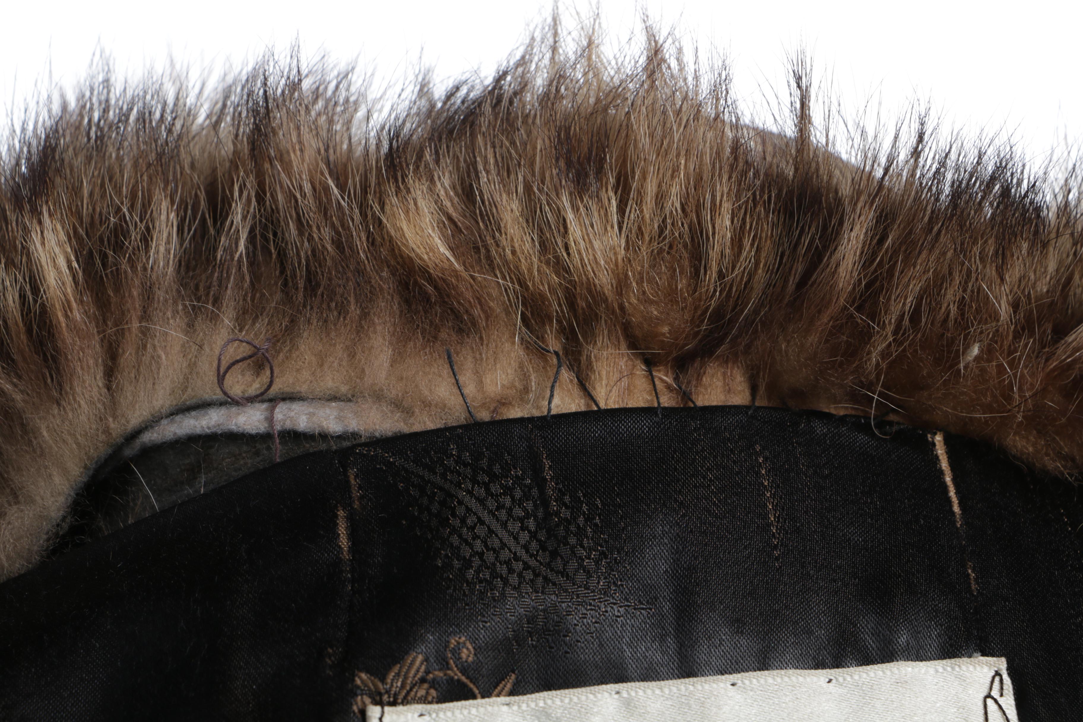 Women's Vintage Traeger Raccoon Fur Coat