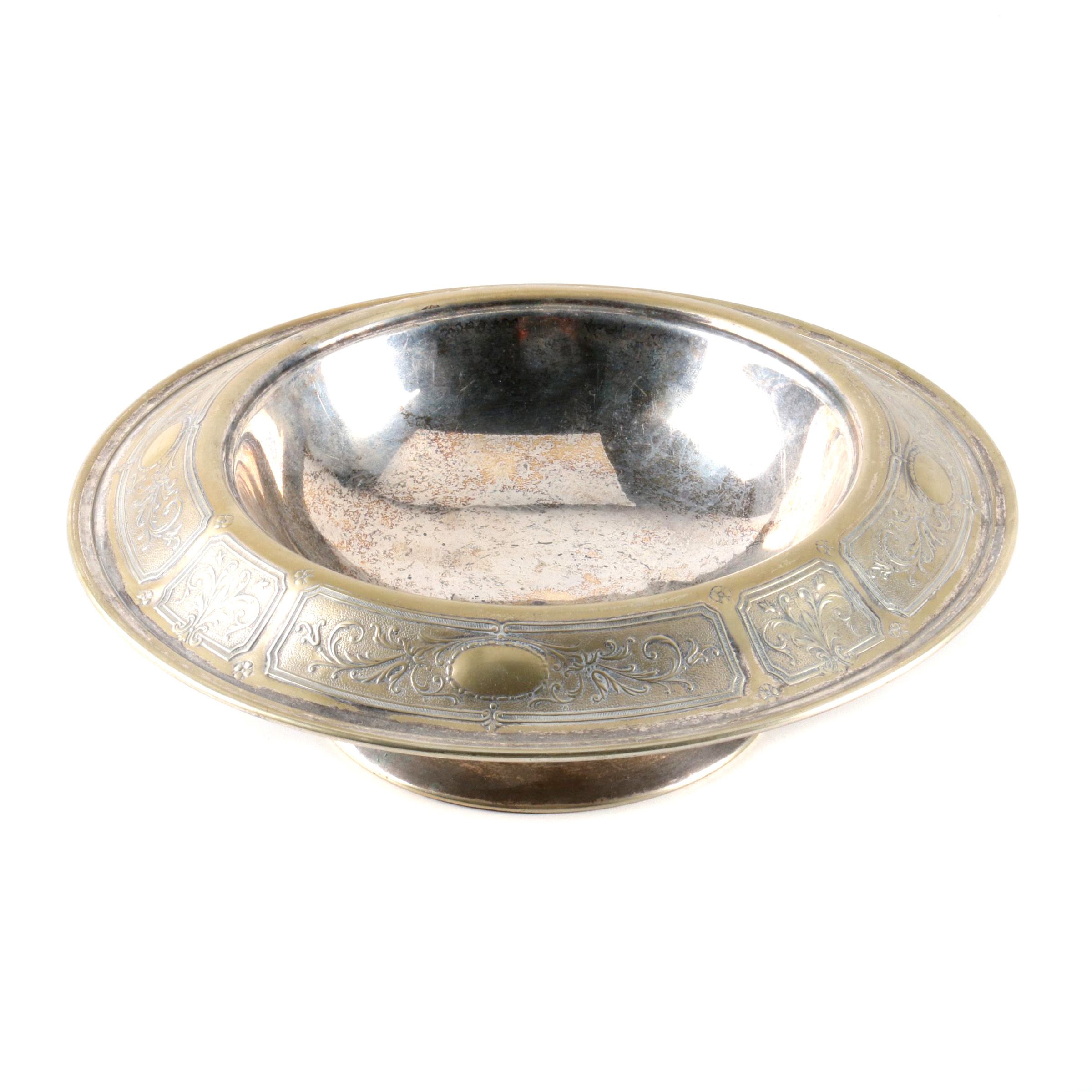 Vintage Midsilcraft Silver Plate Bowl