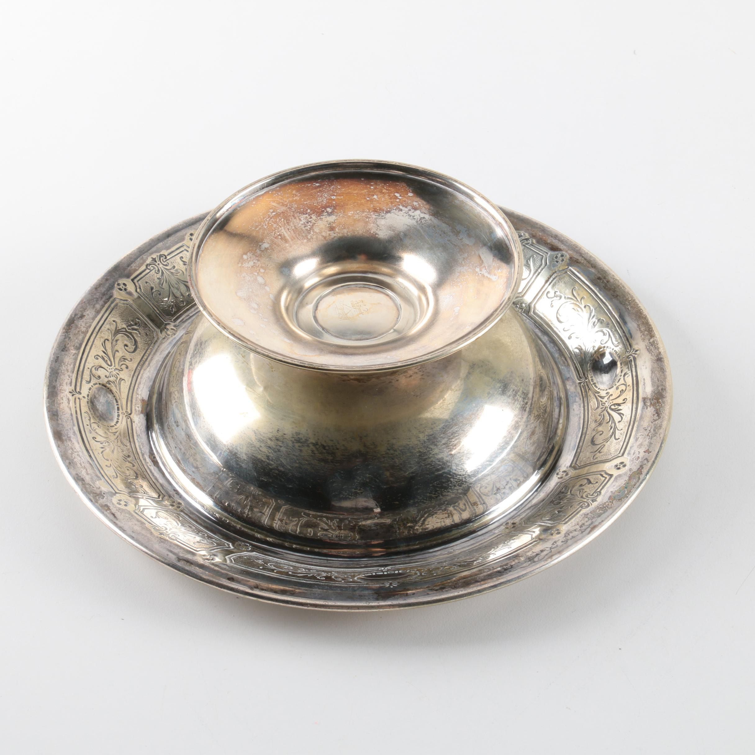 Vintage Midsilcraft Silver Plate Bowl