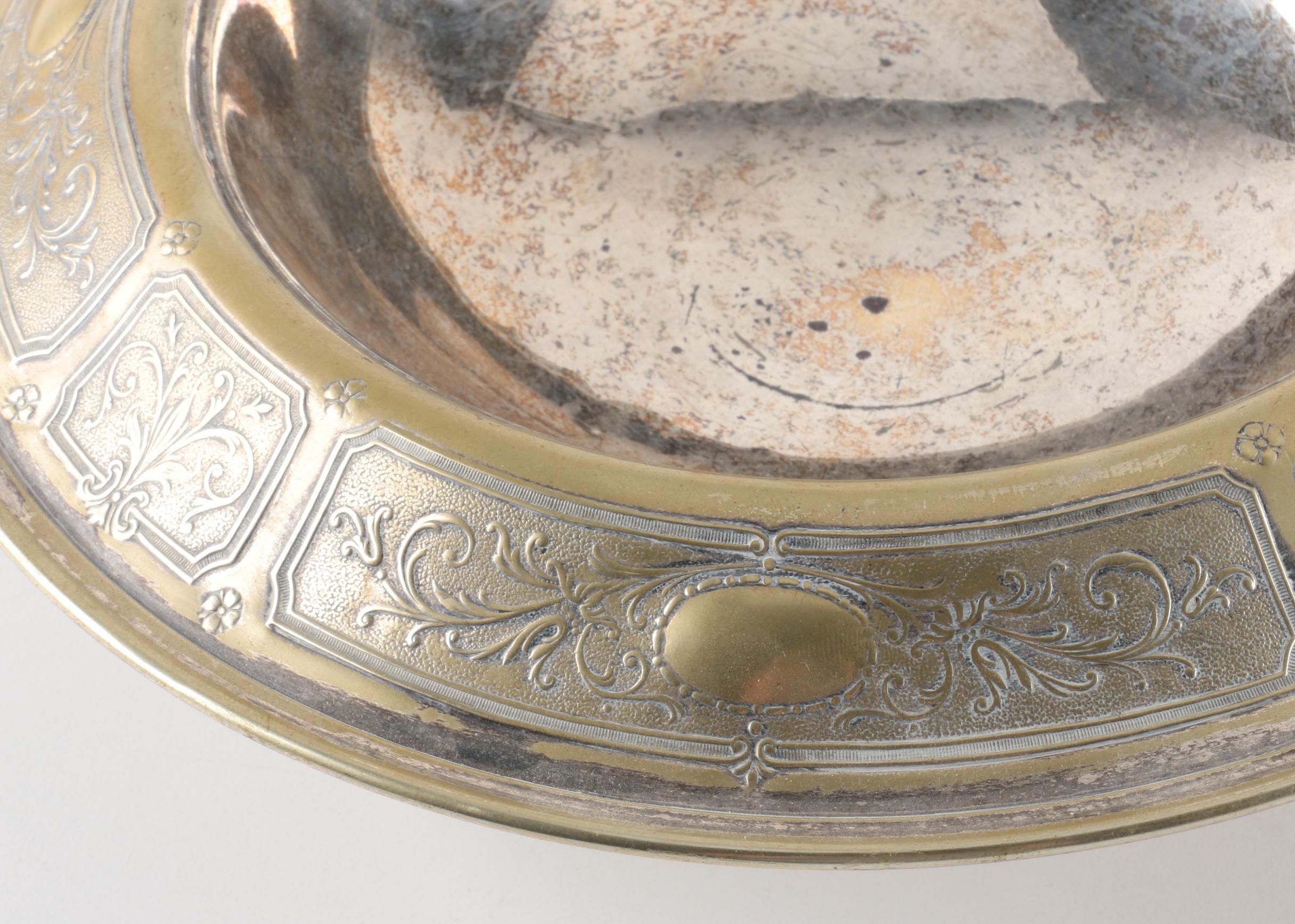 Vintage Midsilcraft Silver Plate Bowl