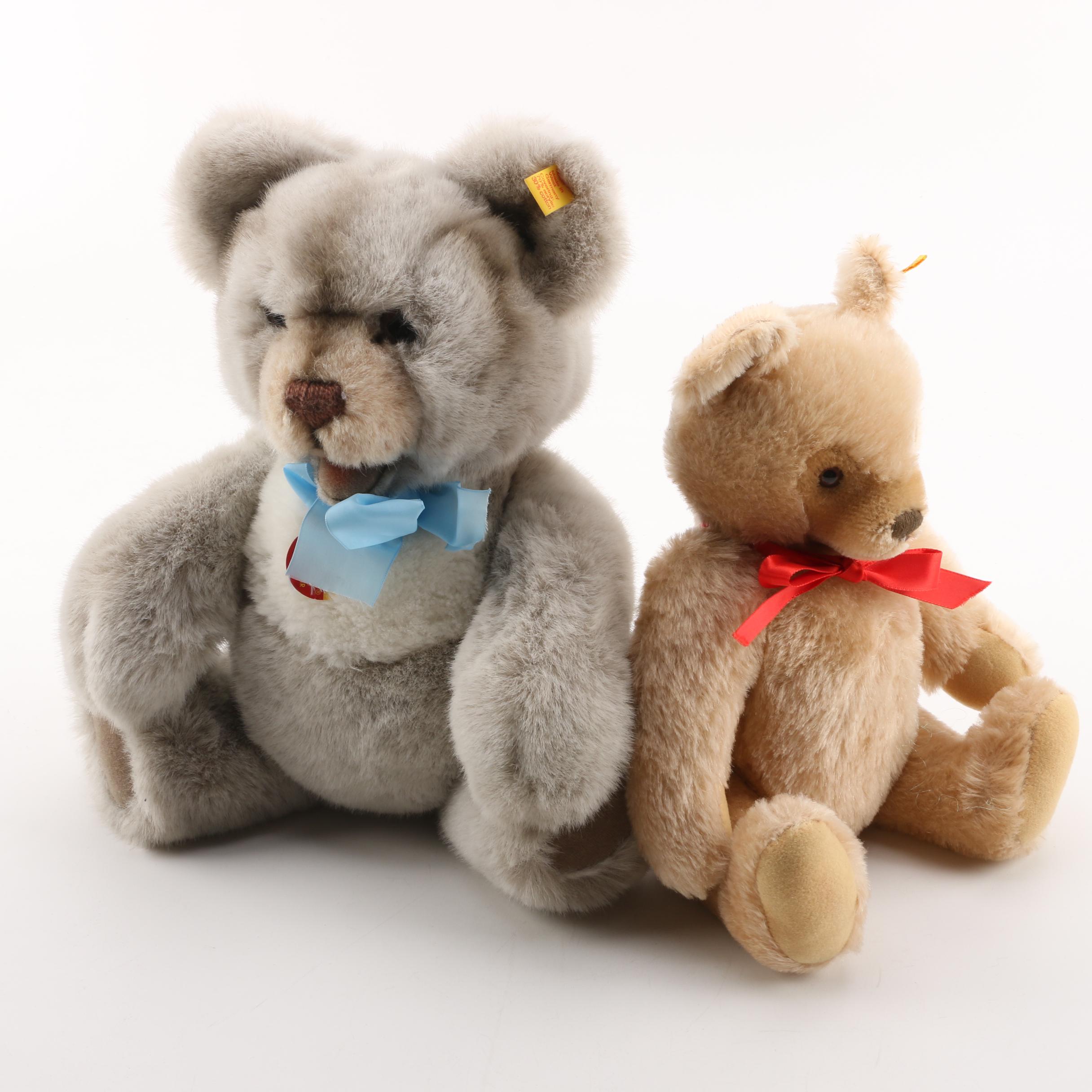 Steiff "Original Teddybär" and "Minky Zotty" Teddy Bears