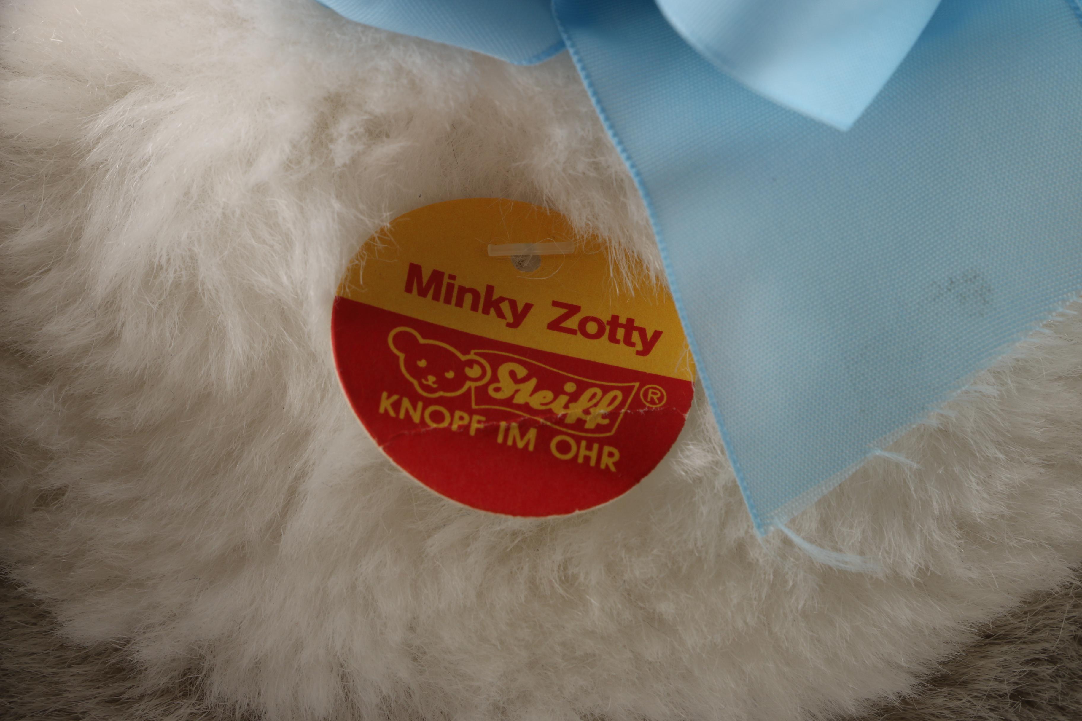 Steiff "Original Teddybär" and "Minky Zotty" Teddy Bears