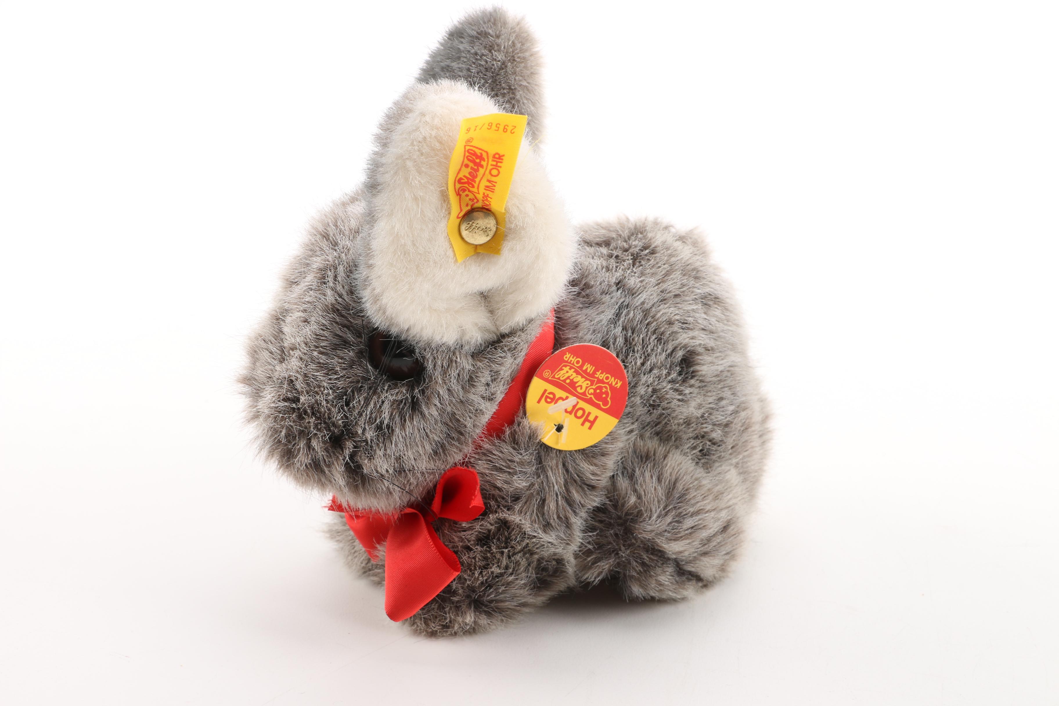 Steiff Plush Animals Including "Cosy Lamby"