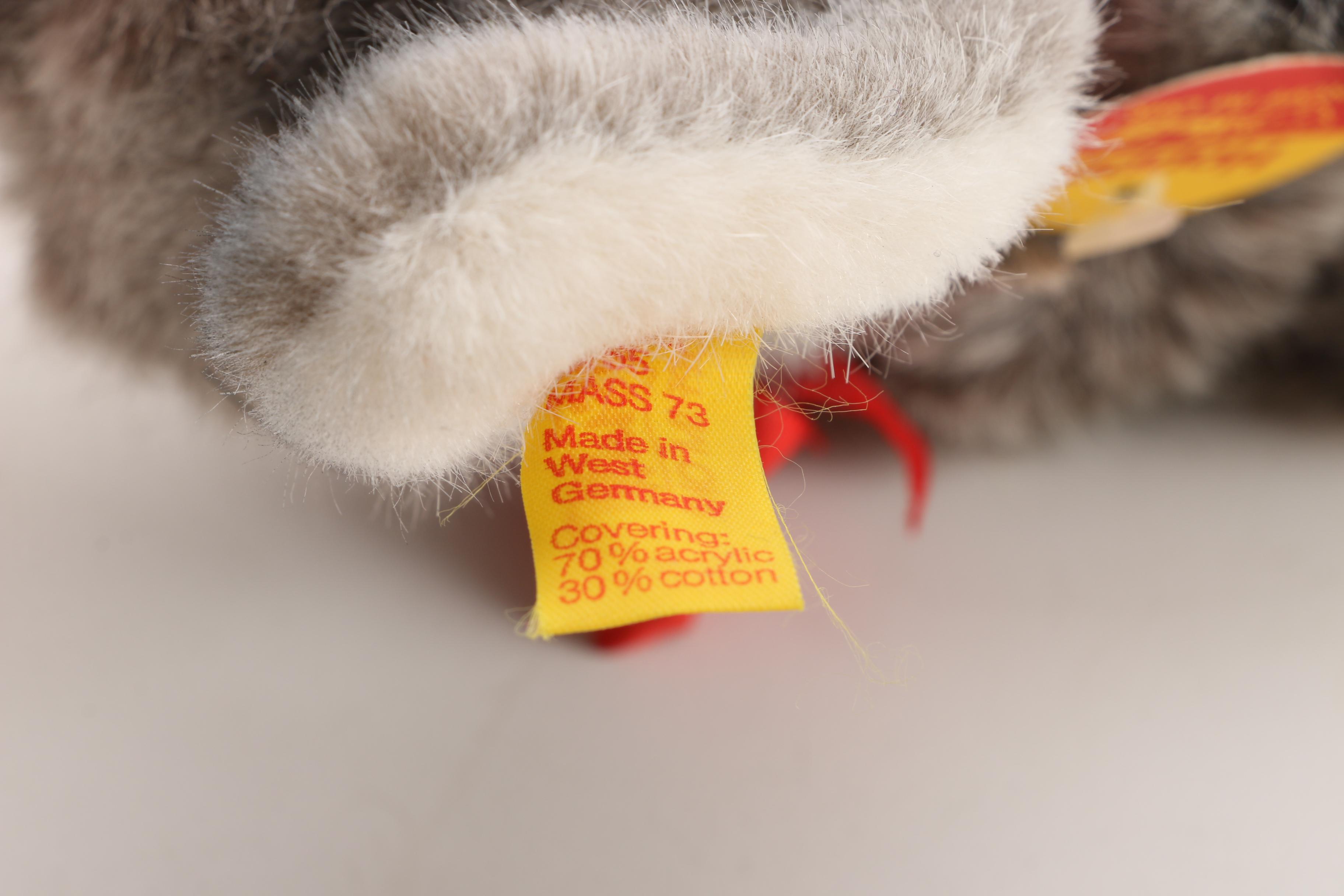 Steiff Plush Animals Including "Cosy Lamby"