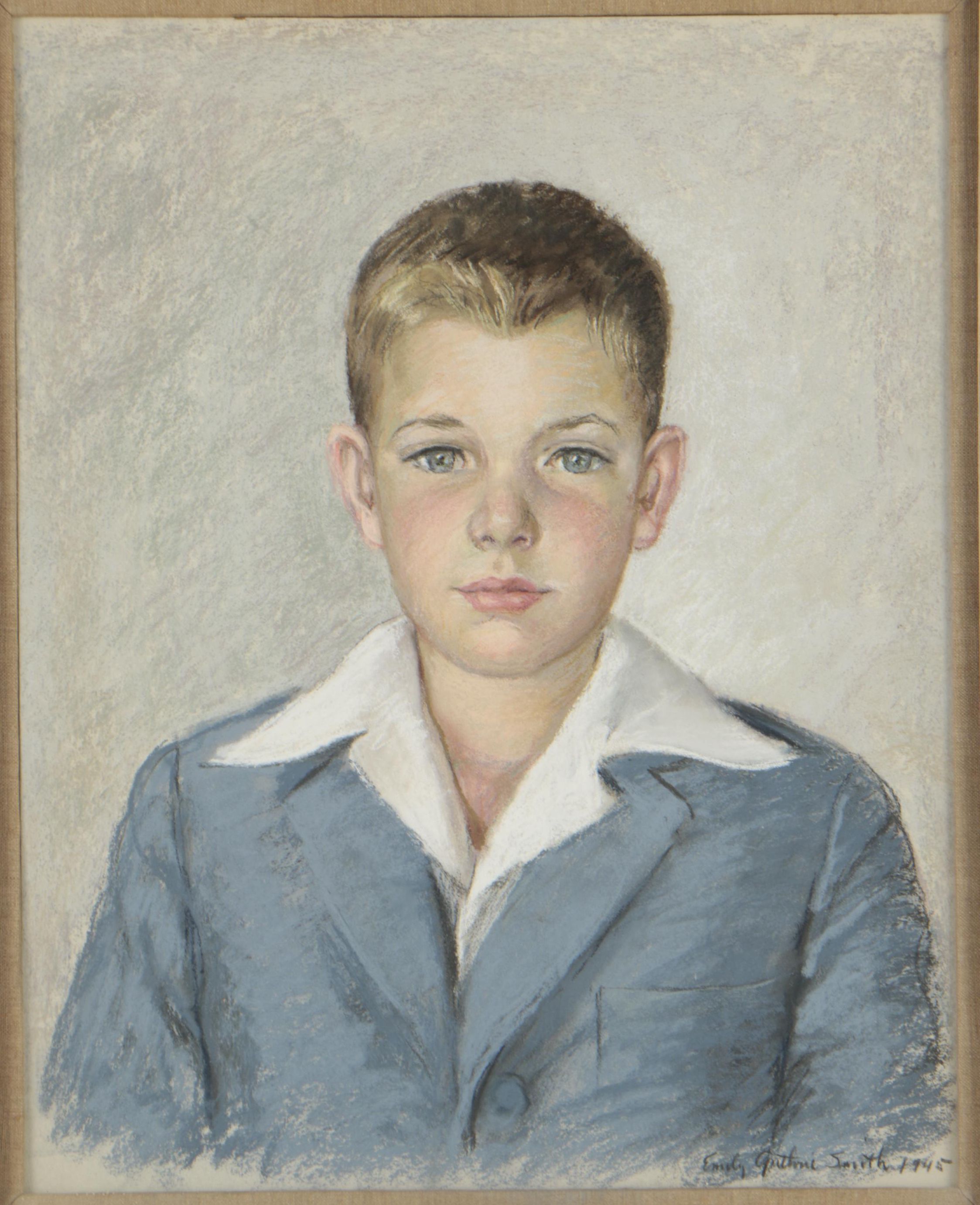 Emily Guthrie Smith Pastel Portrait Drawing