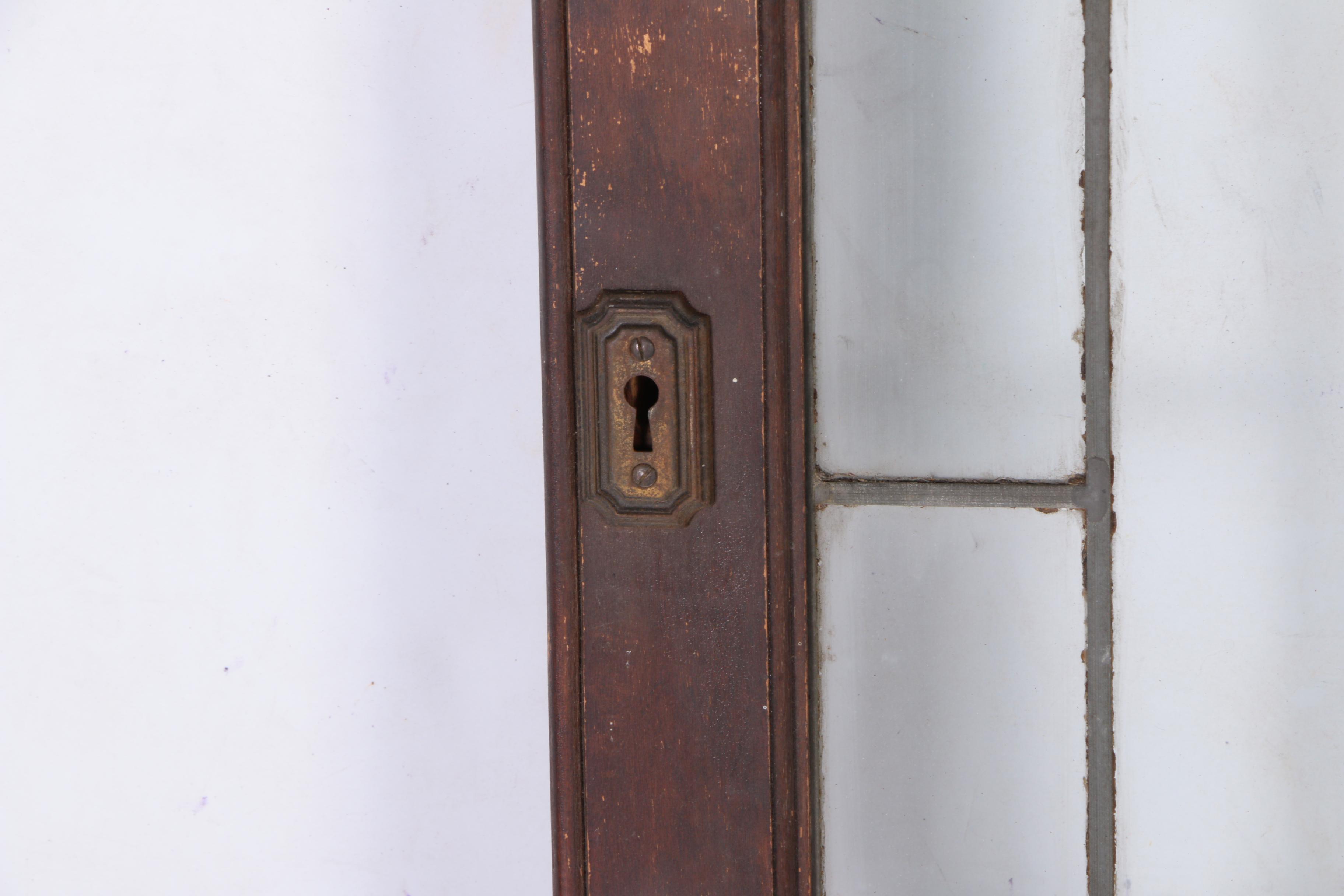 Arts and Crafts Style Stained Glass Doors