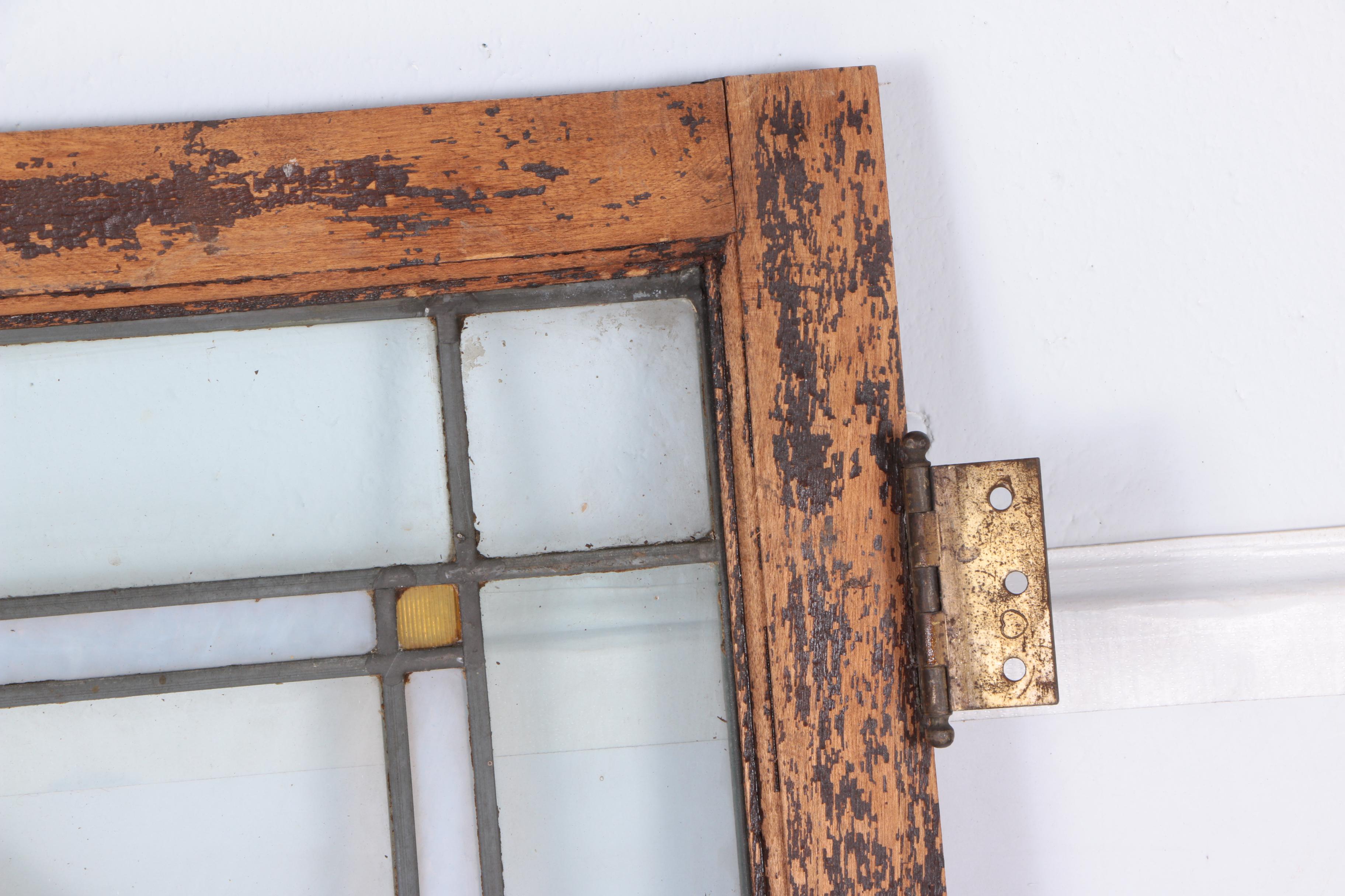 Arts and Crafts Style Stained Glass Doors