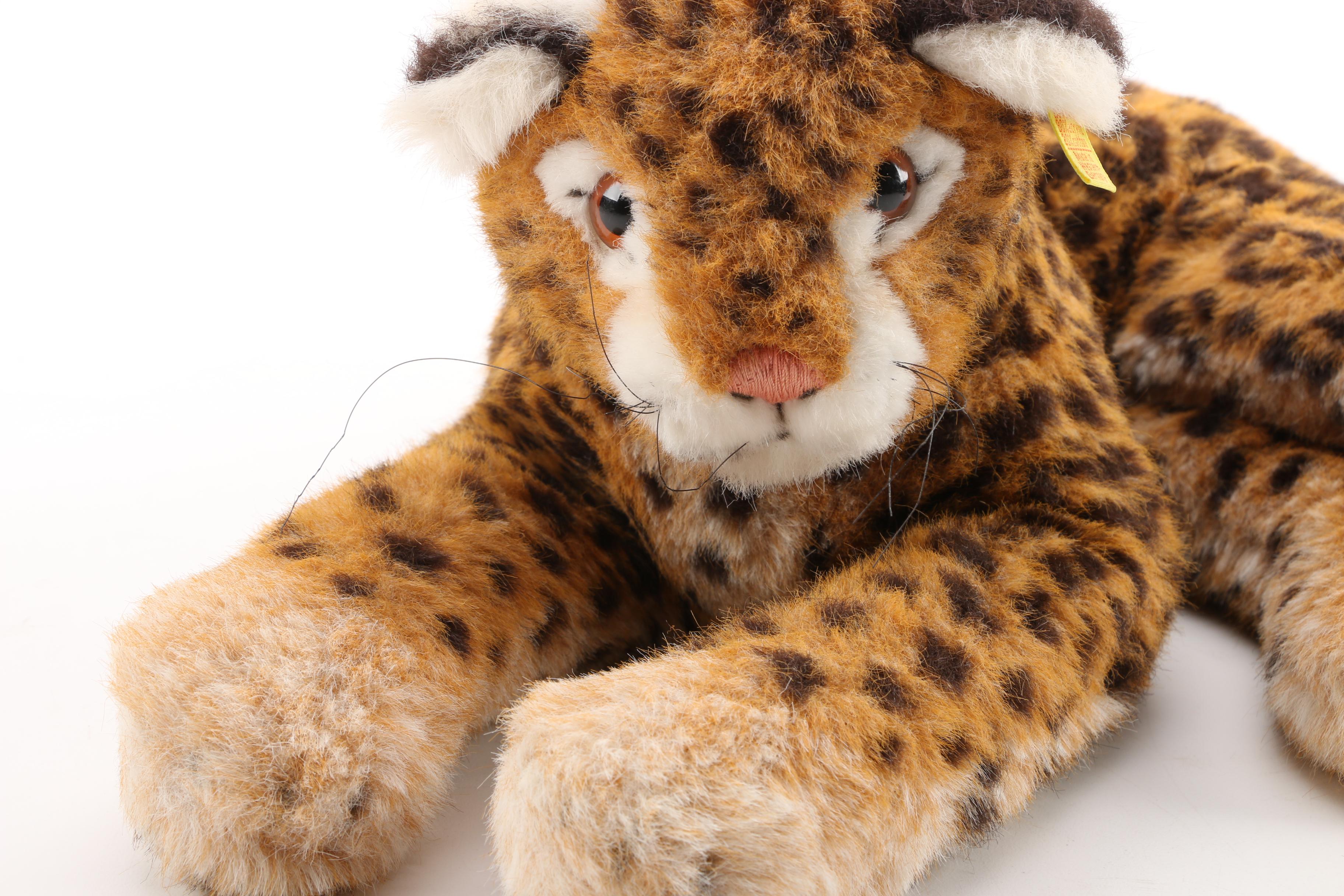 Vintage Steiff Plush Leopard