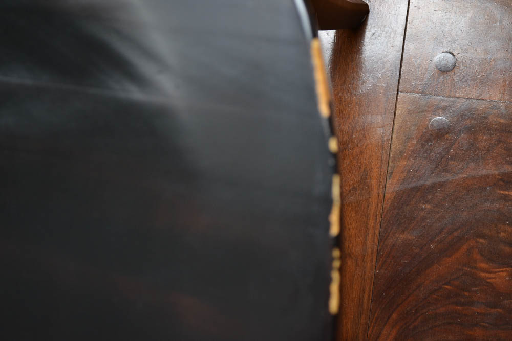 Ten Black Ladderback Dining Chairs by Hooker Furniture