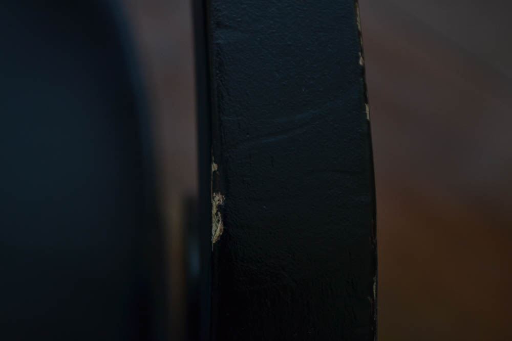 Ten Black Ladderback Dining Chairs by Hooker Furniture