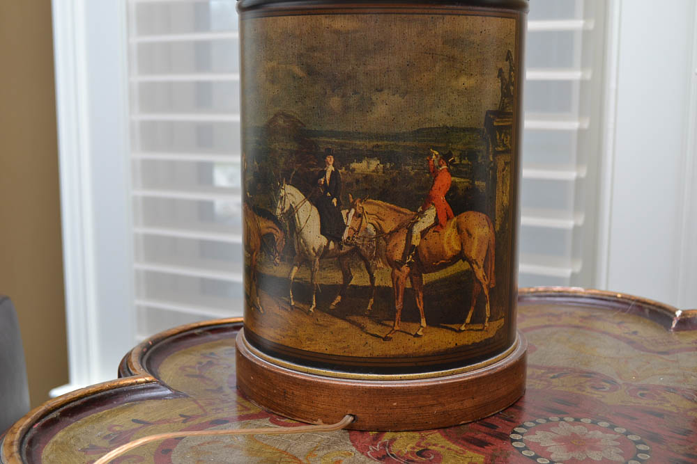 Frederick Cooper Chicago Equine Theme Table Lamps