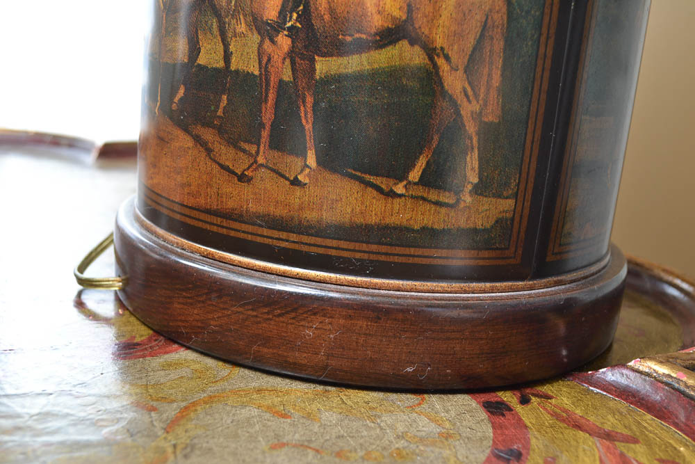 Frederick Cooper Chicago Equine Theme Table Lamps