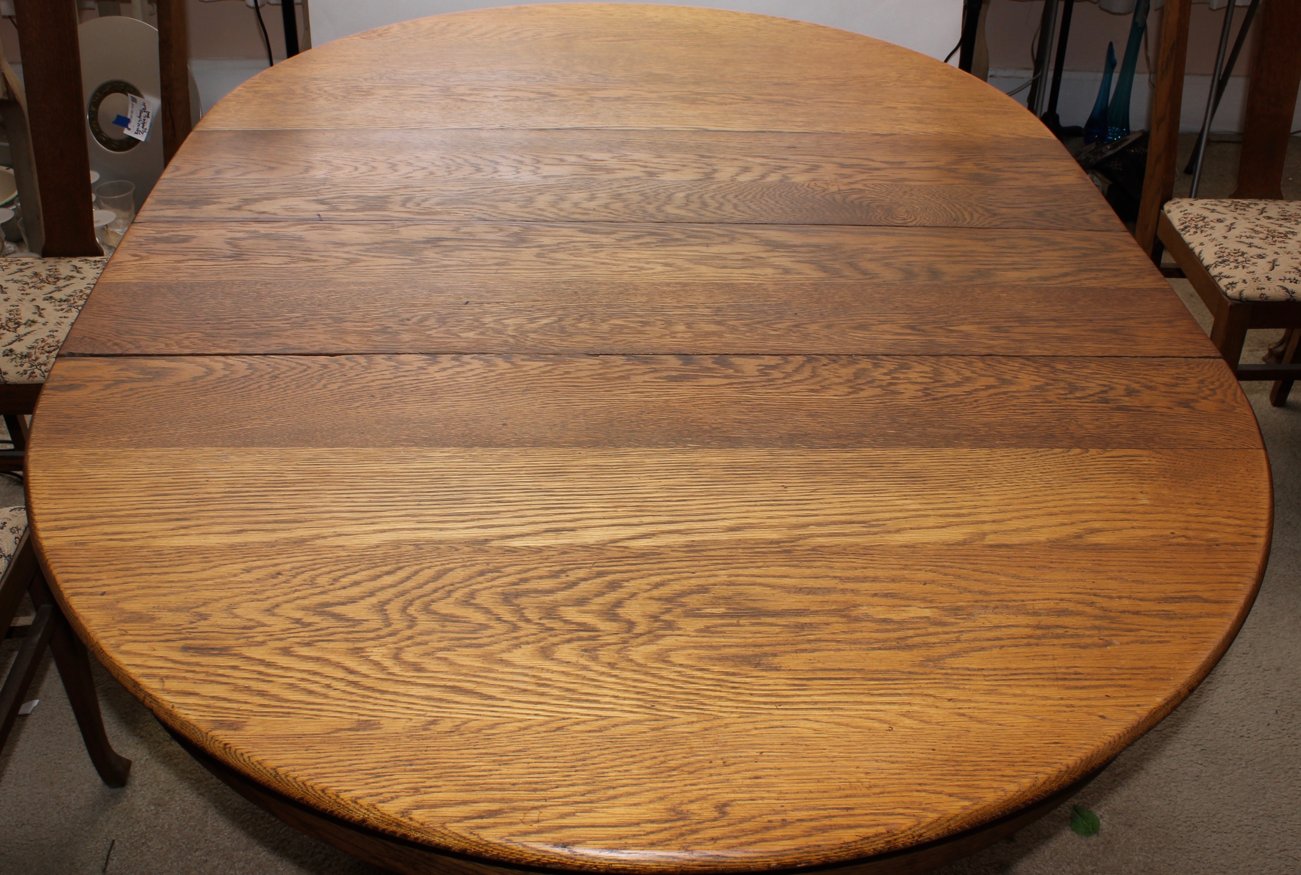 Oak Table and Chairs by Howe, Spaulding & Co.