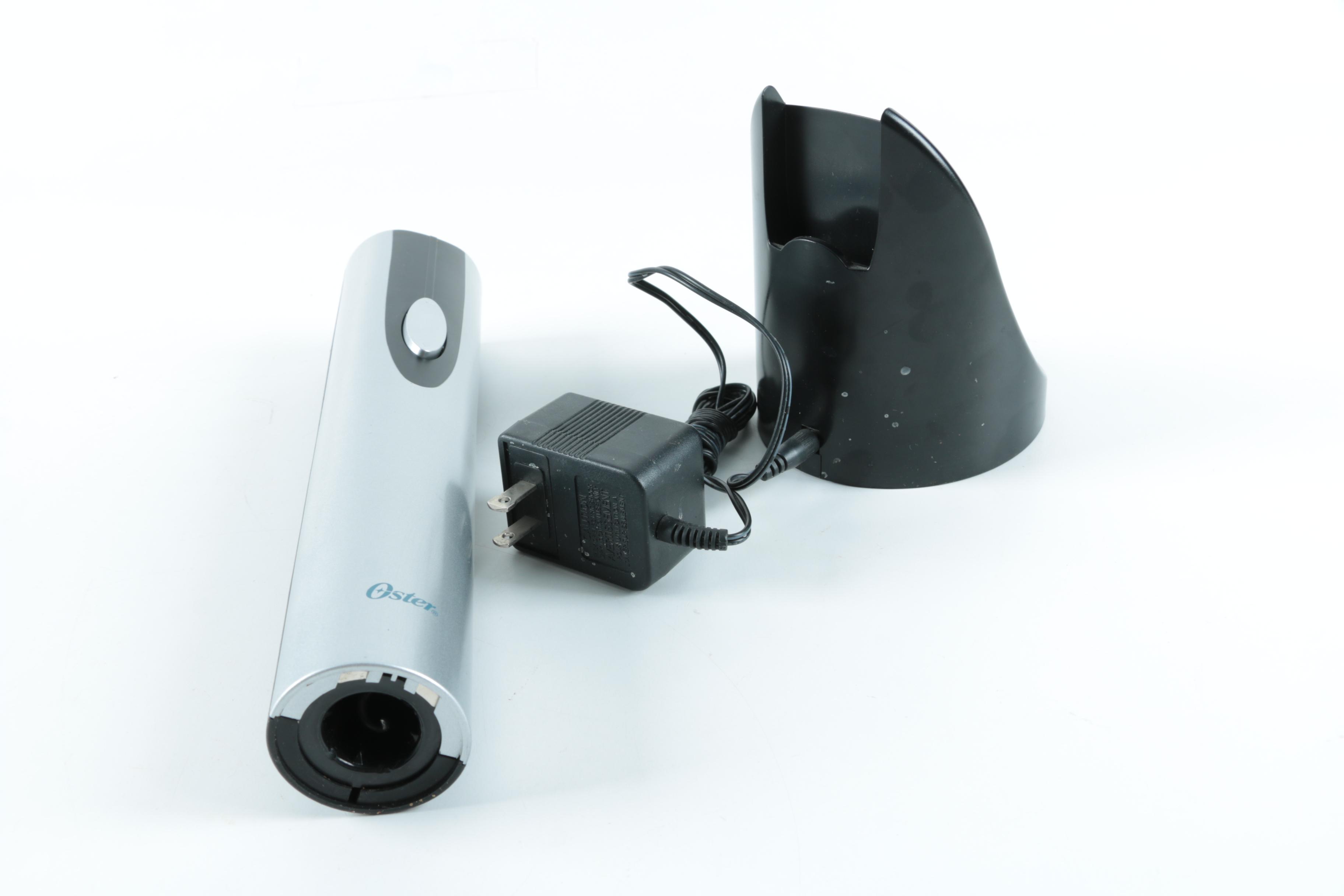 Oster Electric Wine Opener and Other Kitchen Items