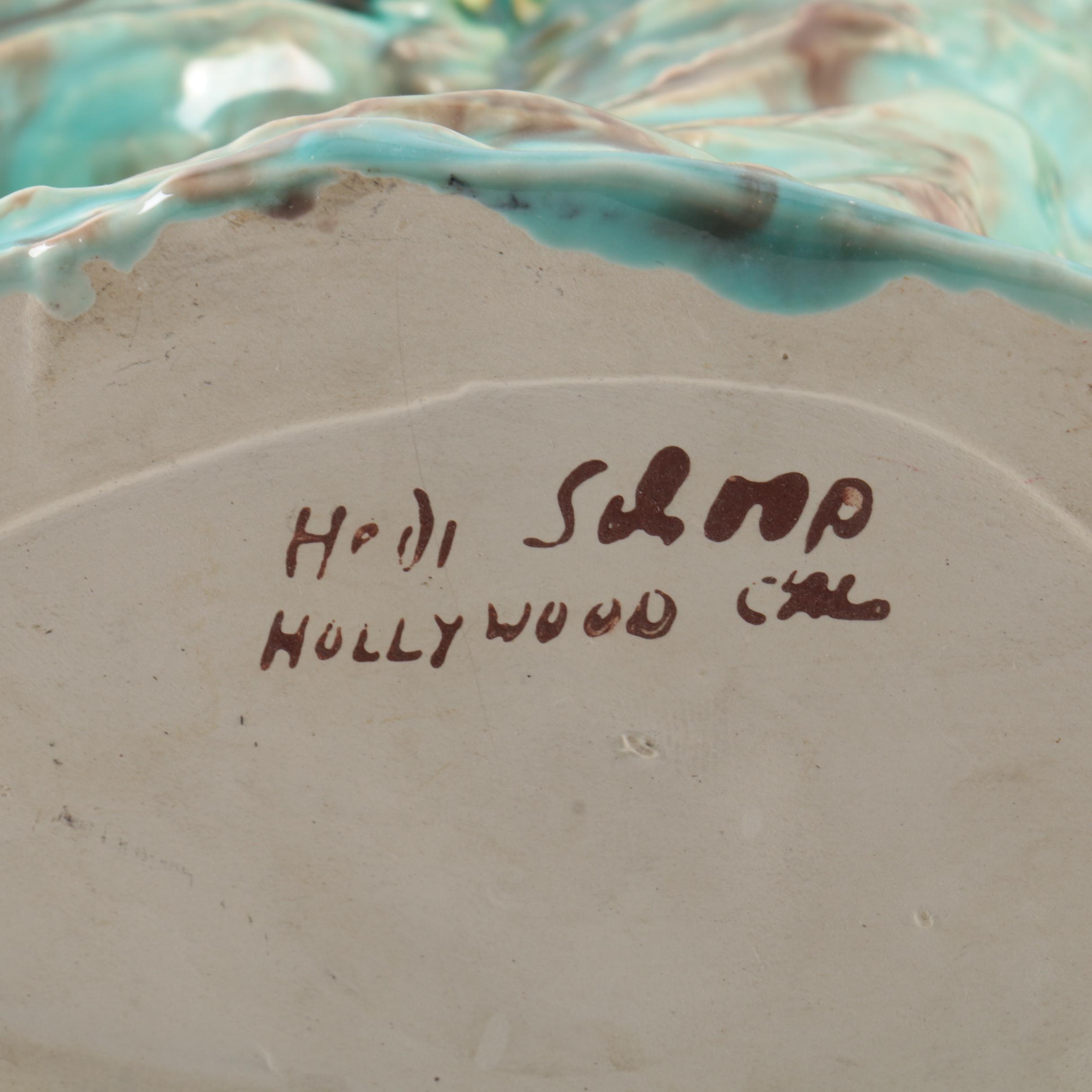 Hedi Schoop Flower Basket Vase Figurine