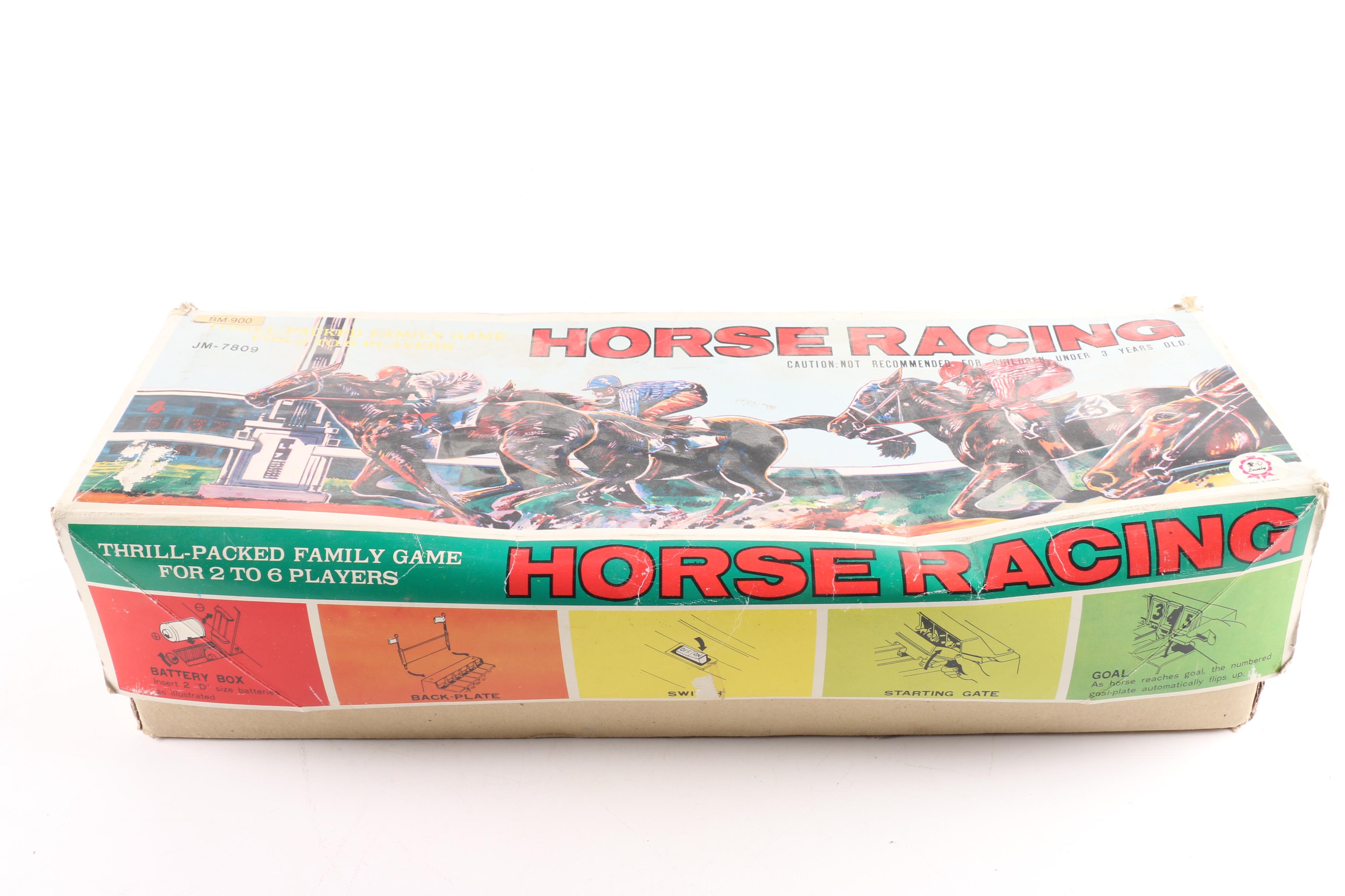 Vintage Electric Horse Racing Game by Shinsei