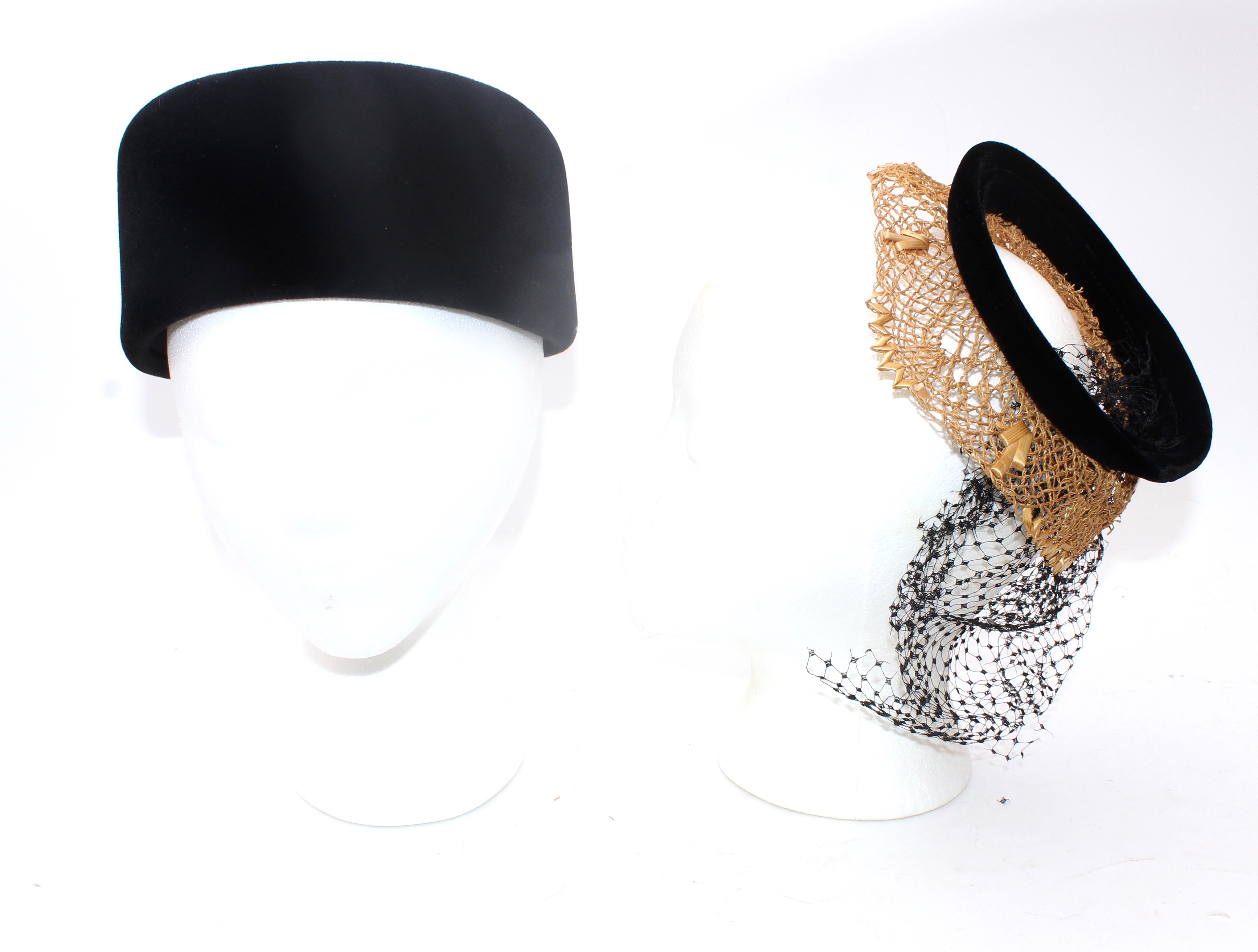 Vintage 1960s Pill Hats and Fascinators