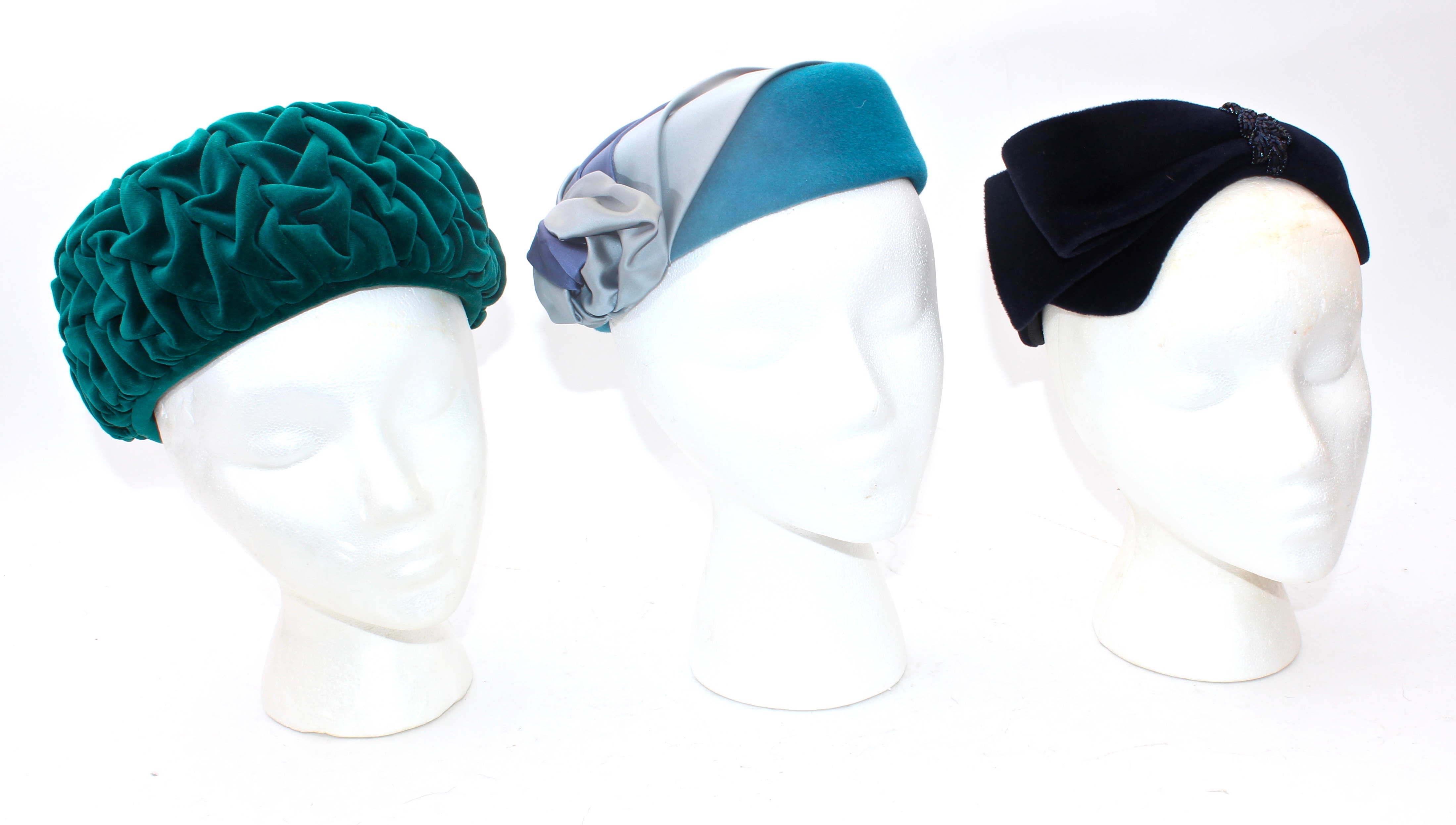 Vintage 1960s Pill Hats and Fascinators