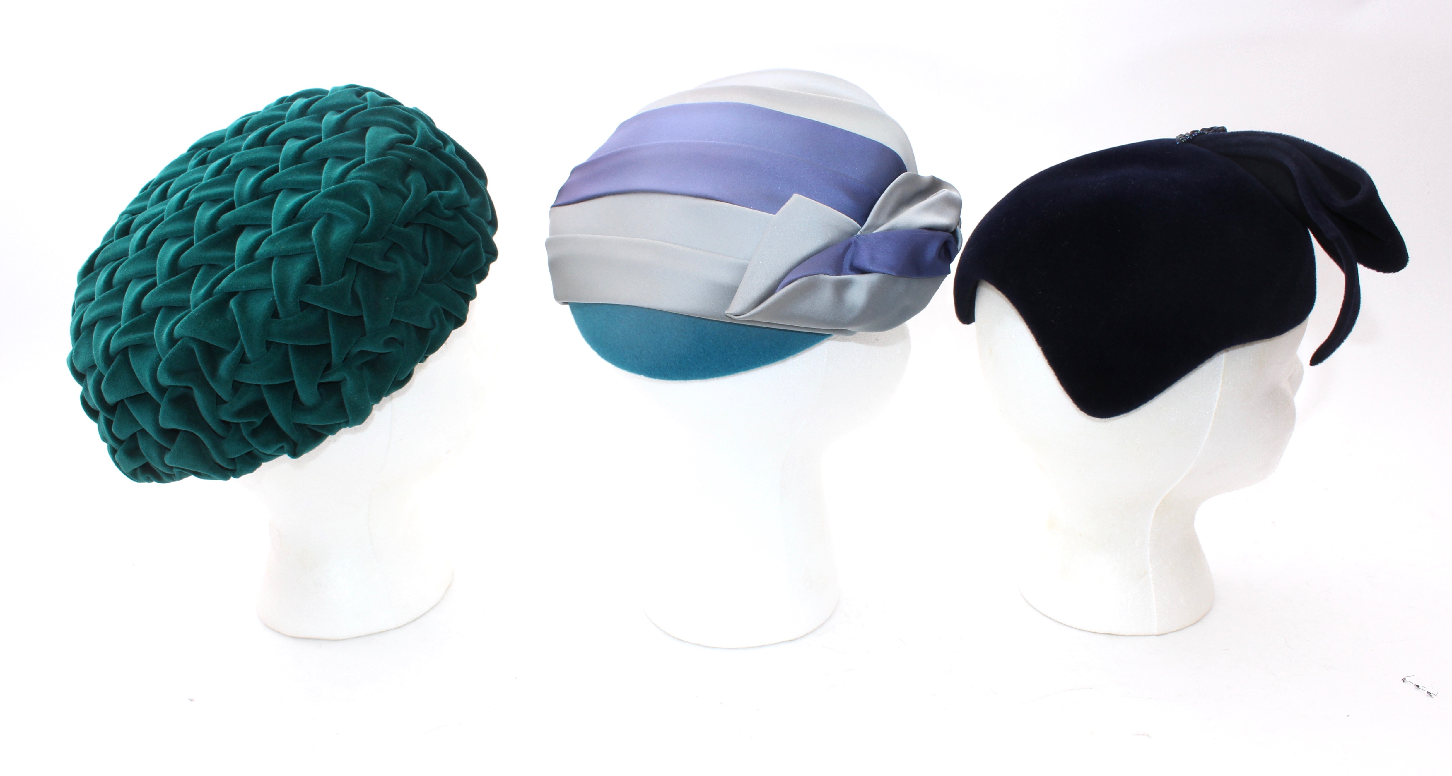 Vintage 1960s Pill Hats and Fascinators