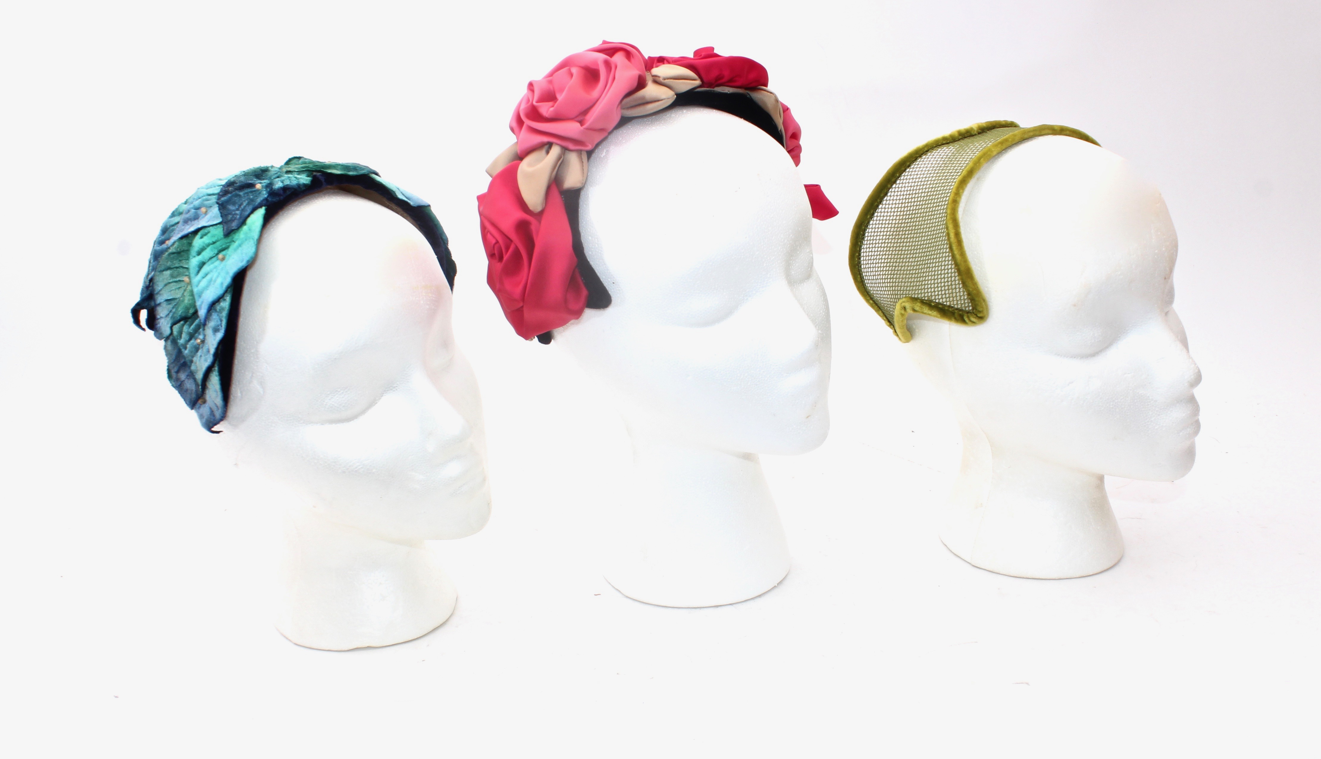 Vintage 1960s Pill Hats and Fascinators