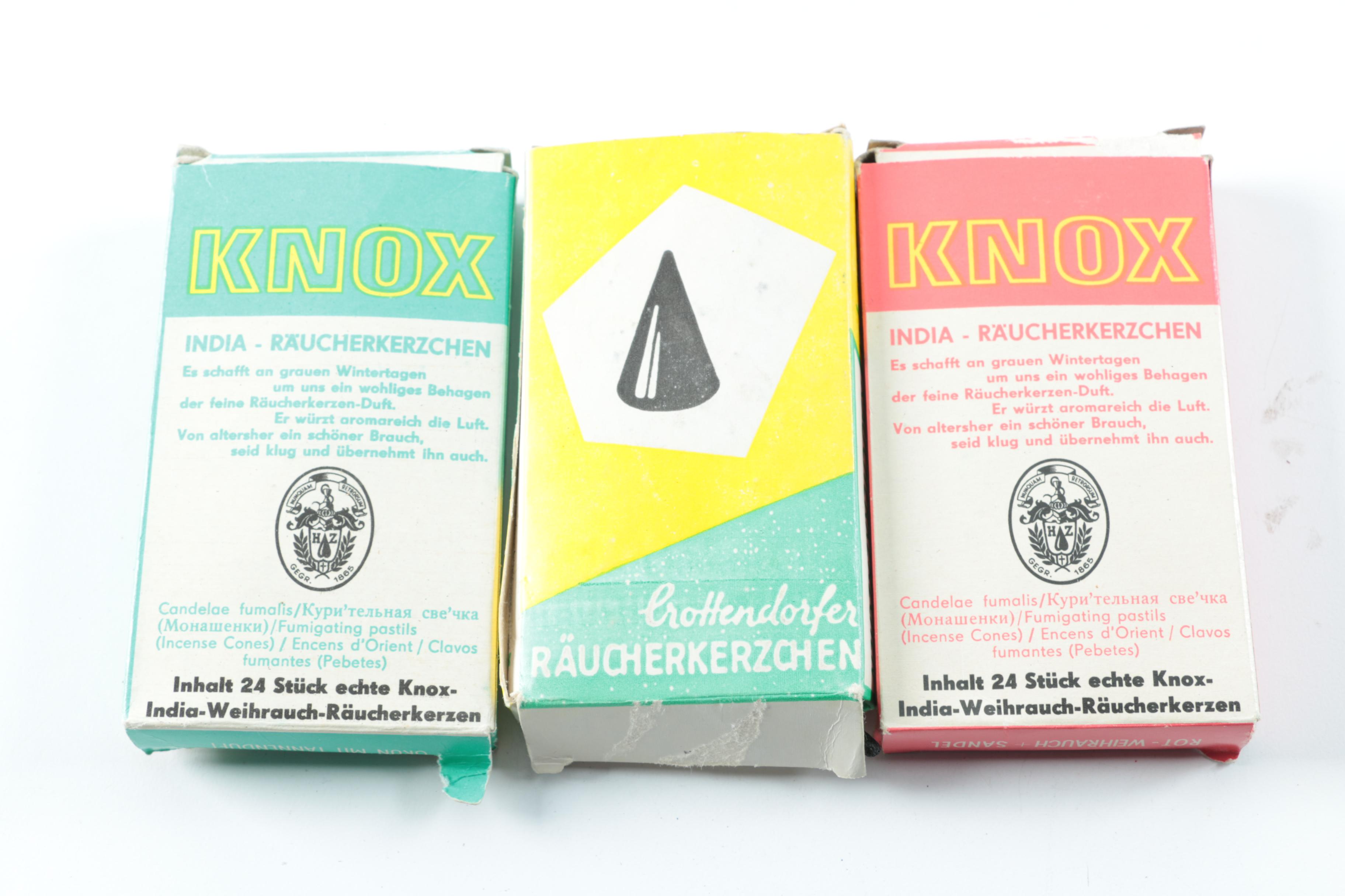 Incense and German Wooden Smokers