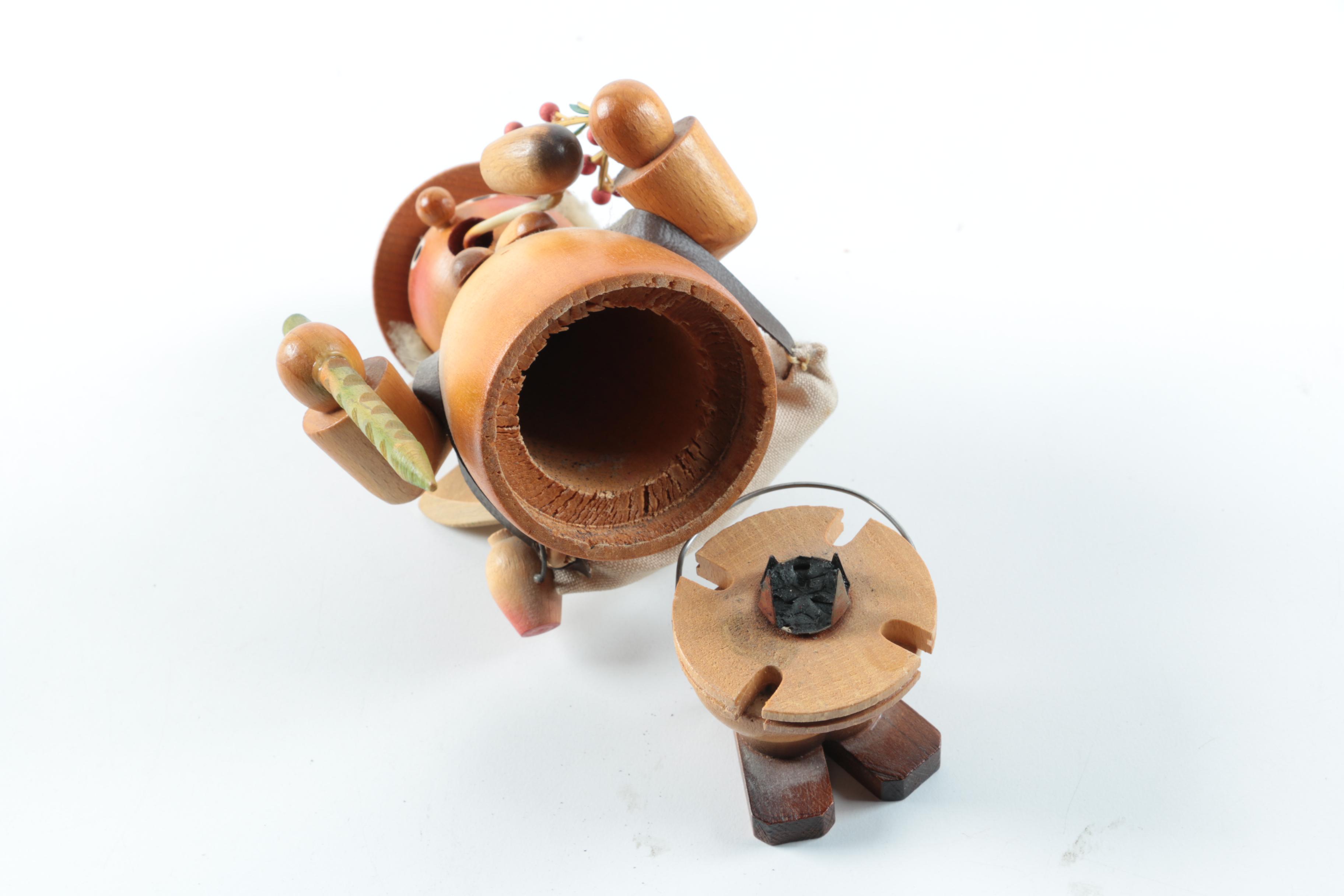 Incense and German Wooden Smokers