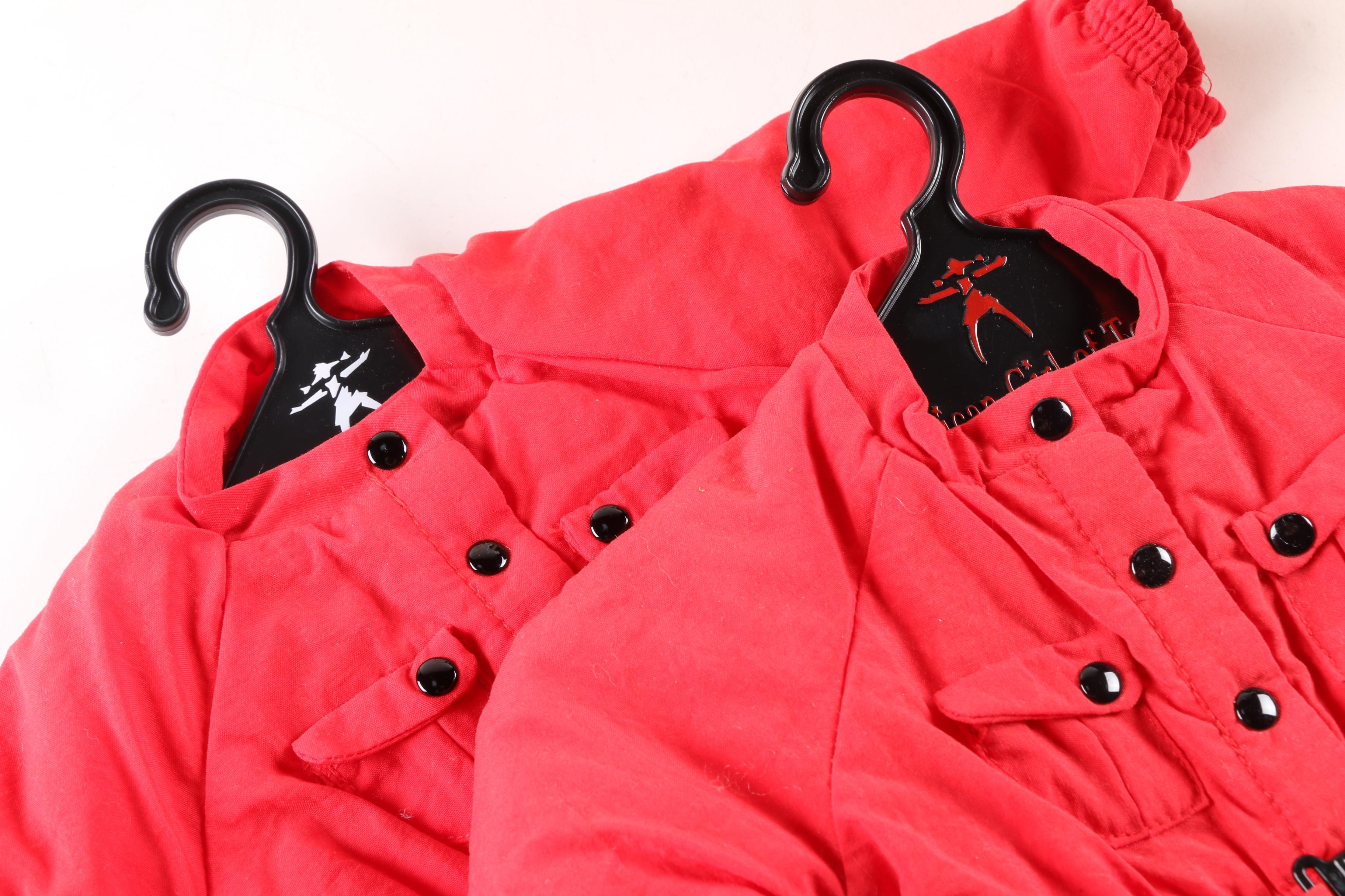 Vintage American Girl Husky Dog with Dogsled and Dogsled Outfits