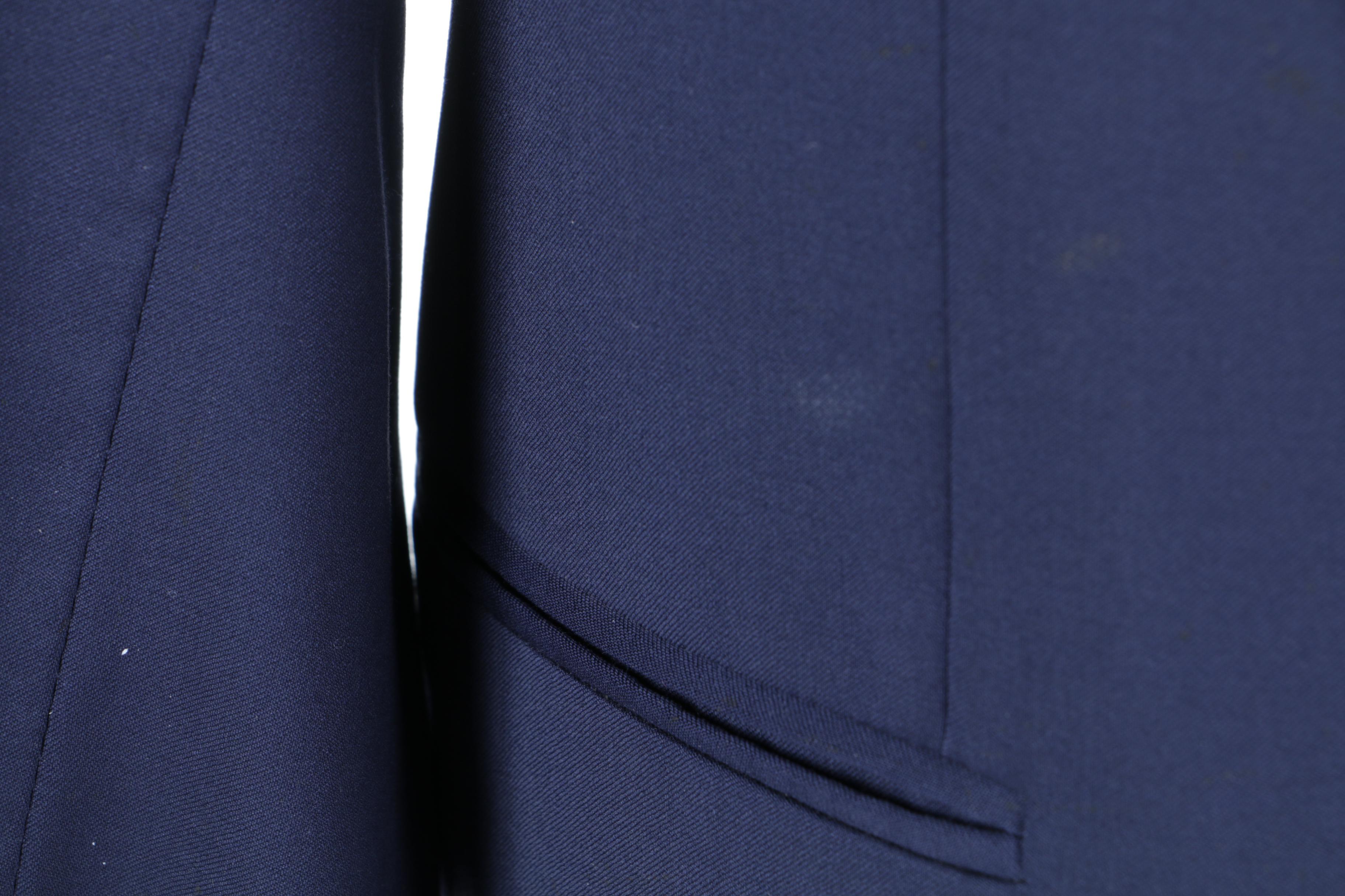 Men's BOSS Hugo Boss Blue Wool Suit Jacket