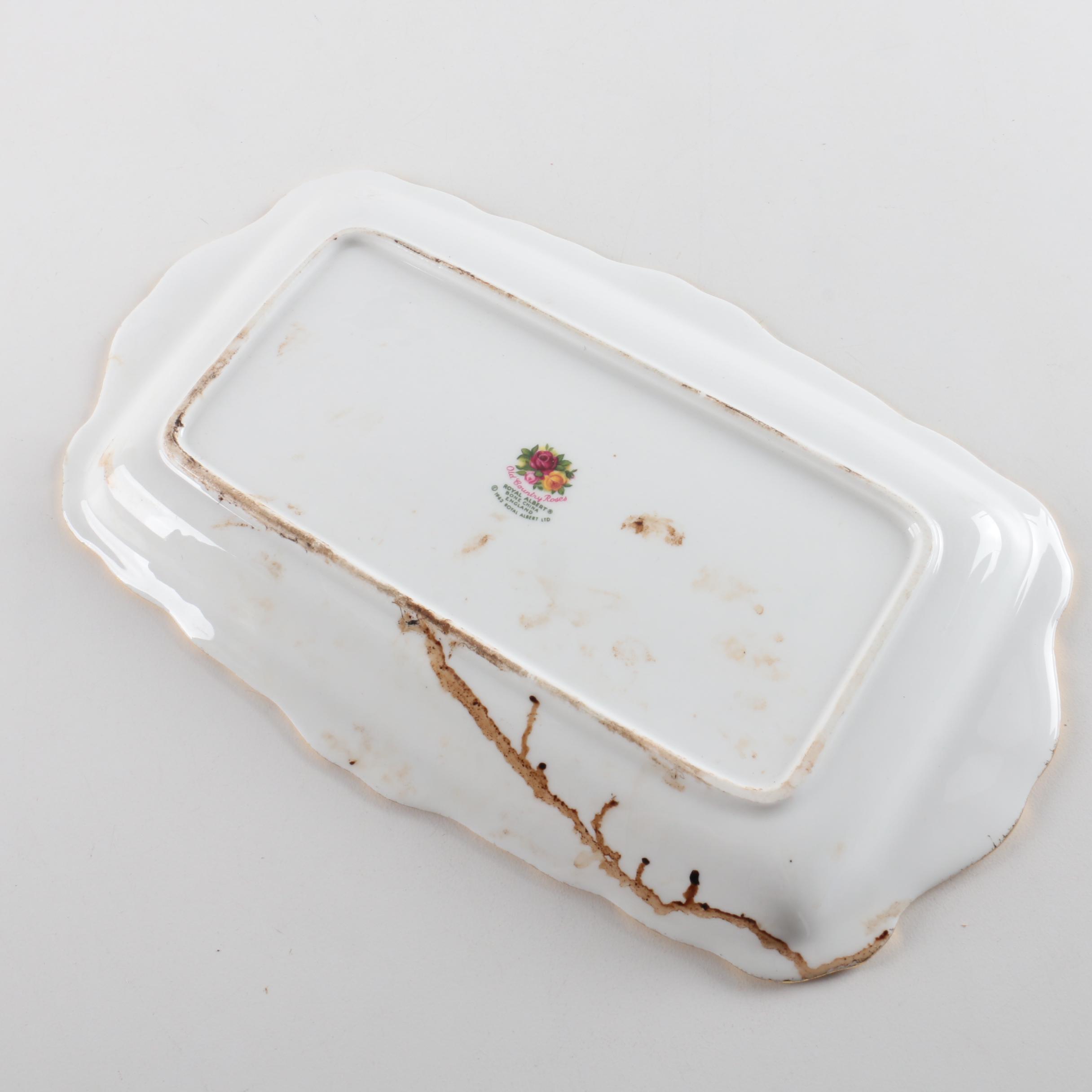 Vintage Royal Albert "Old Country Roses" Bone China Serveware