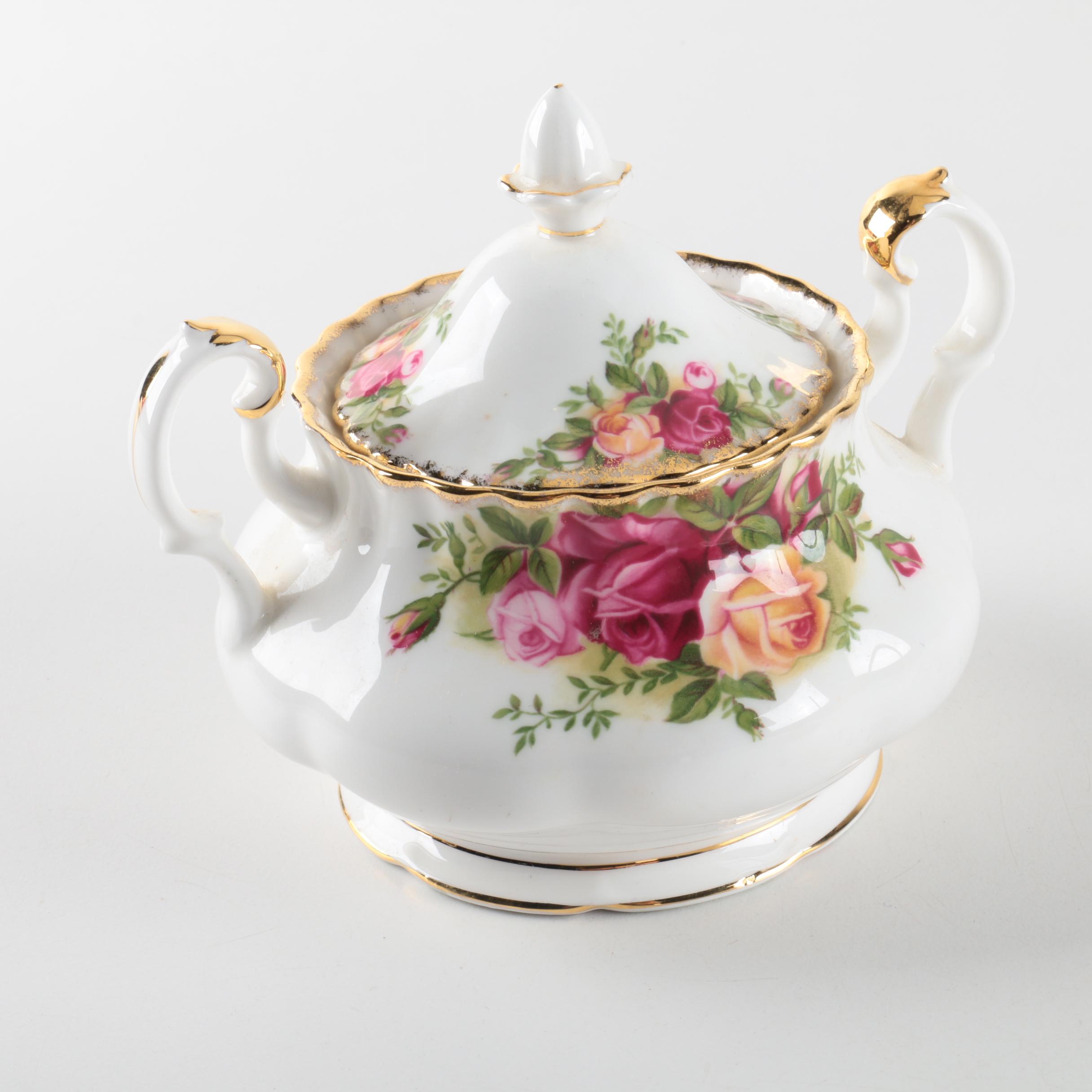 Vintage Royal Albert "Old Country Roses" Bone China Serveware