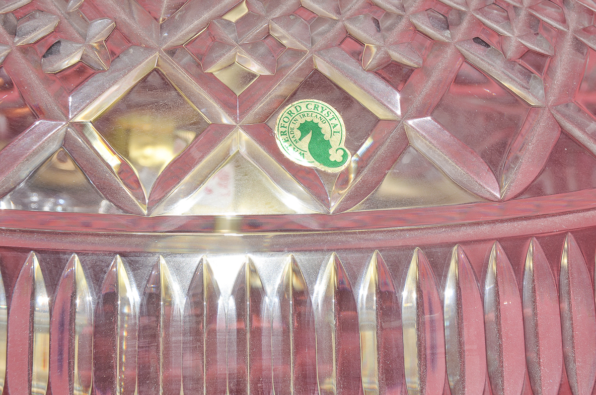 Vintage Waterford Crystal "Beaumont" Floor Lamp