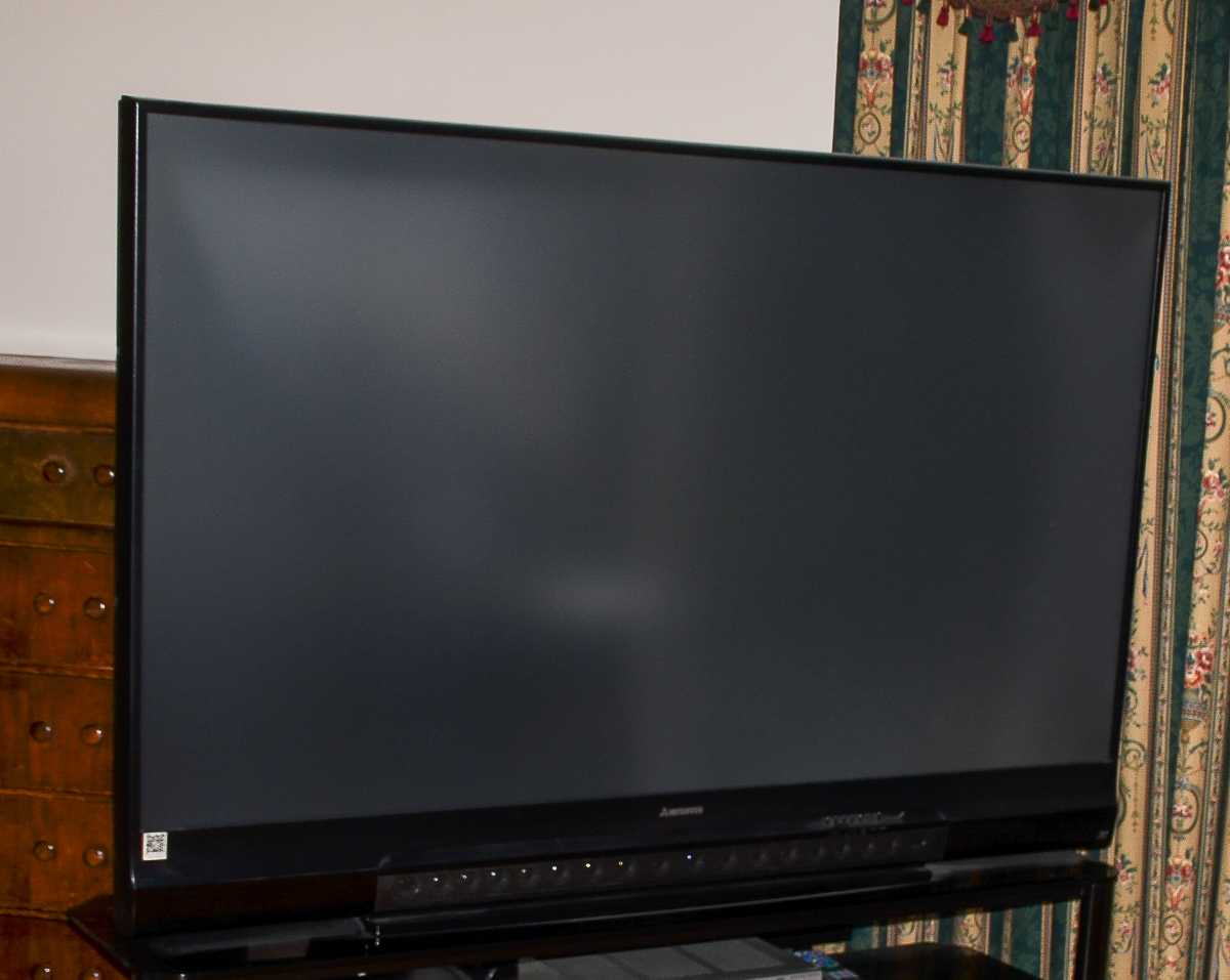 Mitsubishi 73" Rear Projection HDTV with Stand