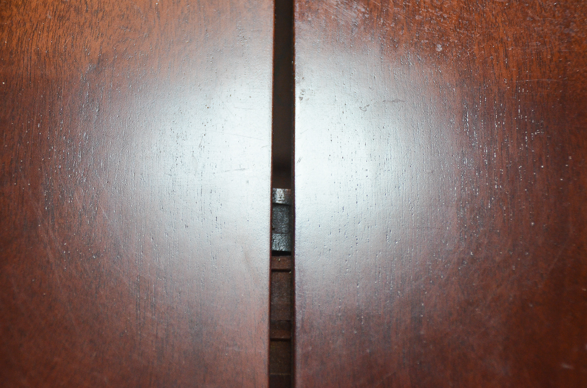 Vintage Duncan Phyfe Style Walnut Dining Table by White Furniture