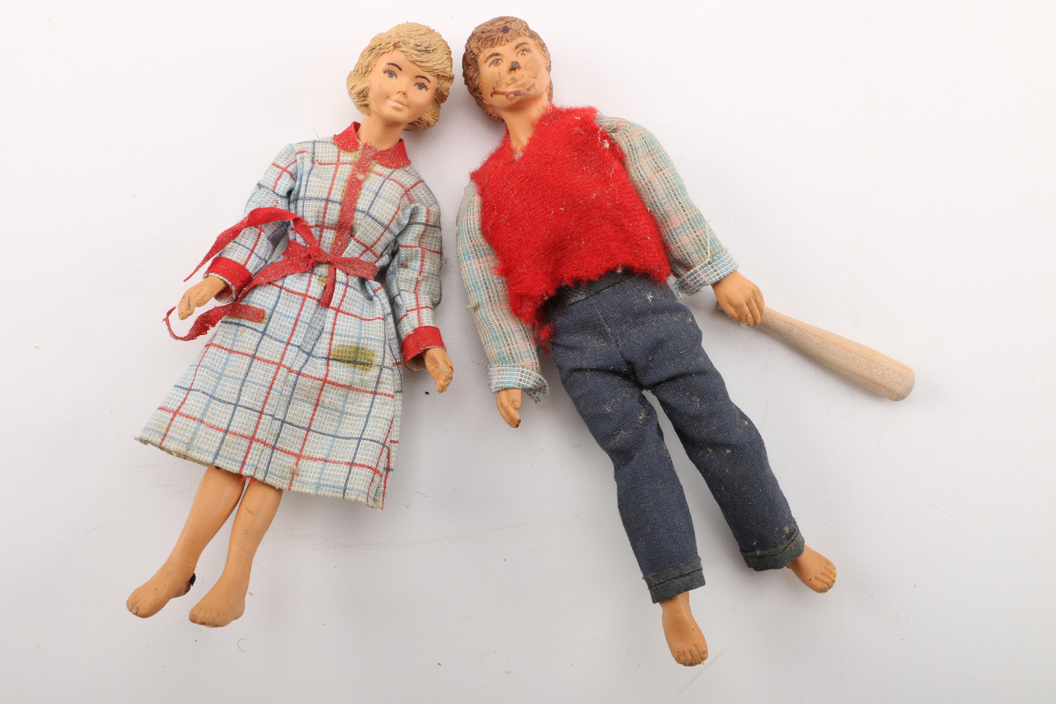 Vintage Concord Wooden Dollhouse Furniture